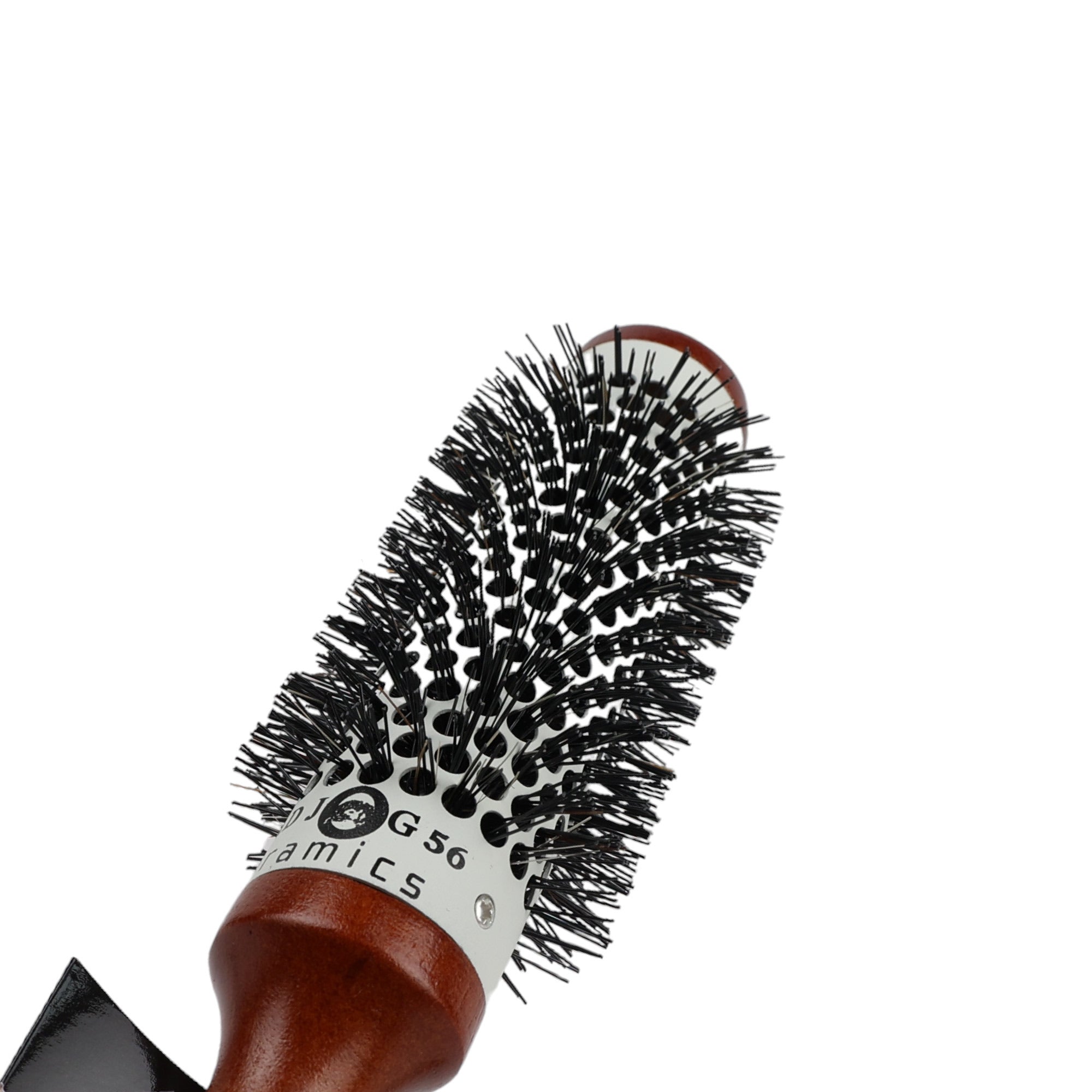 Head Jog - 56 Ceramic Wooden Radial Round Brush 33mm