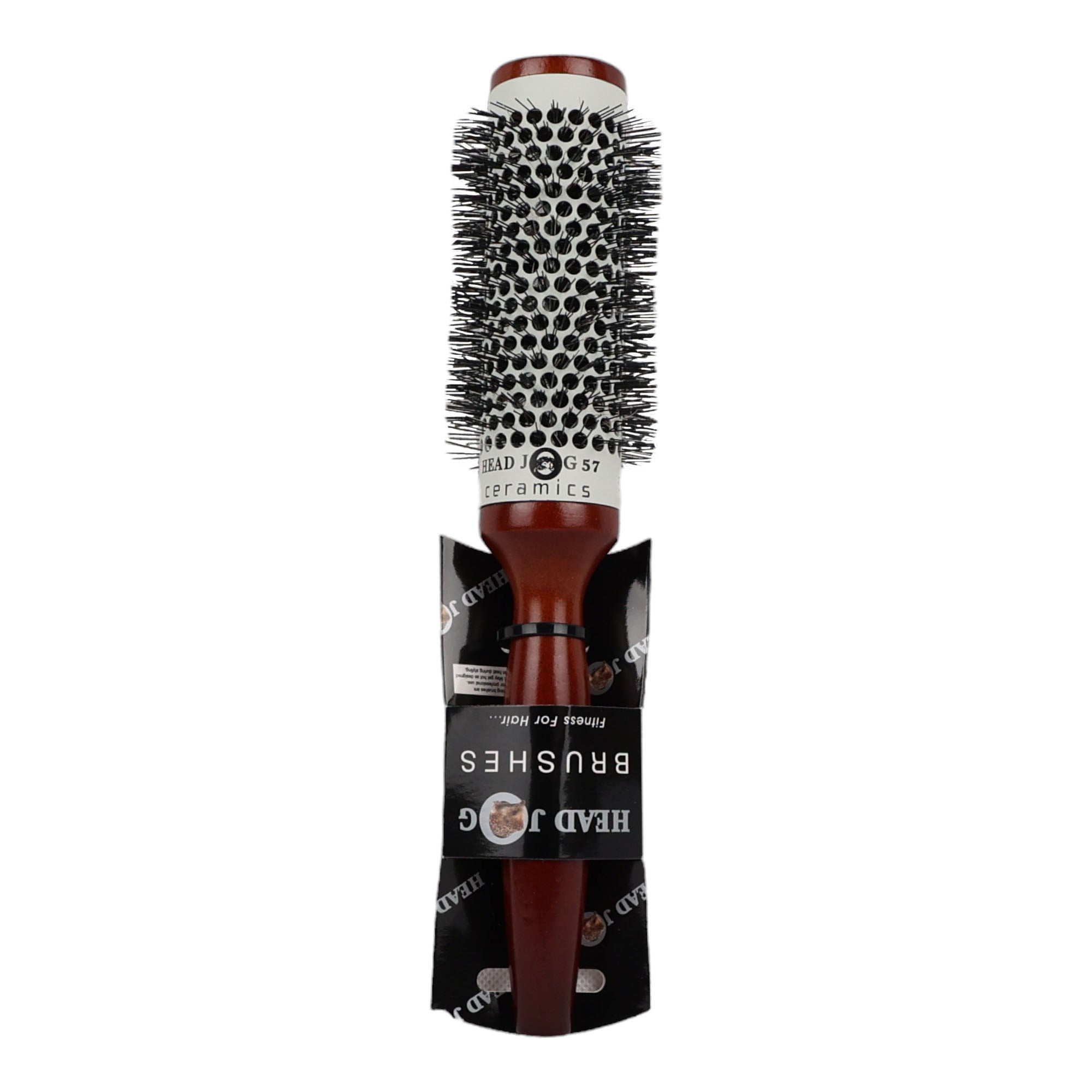 Head Jog - Ceramic Wooden Radial Round Brush