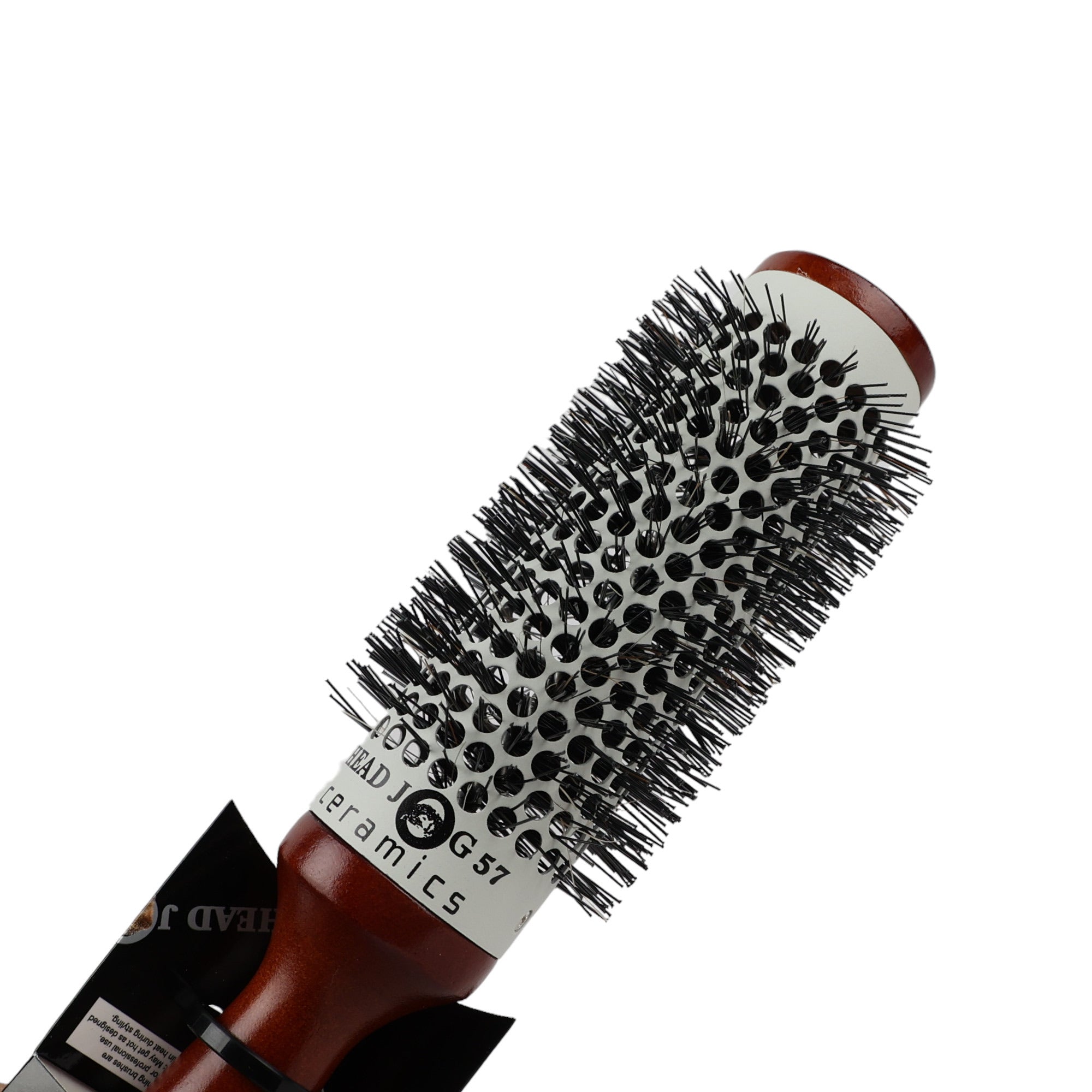 Head Jog - 57 Ceramic Wooden Radial Round Brush 38mm