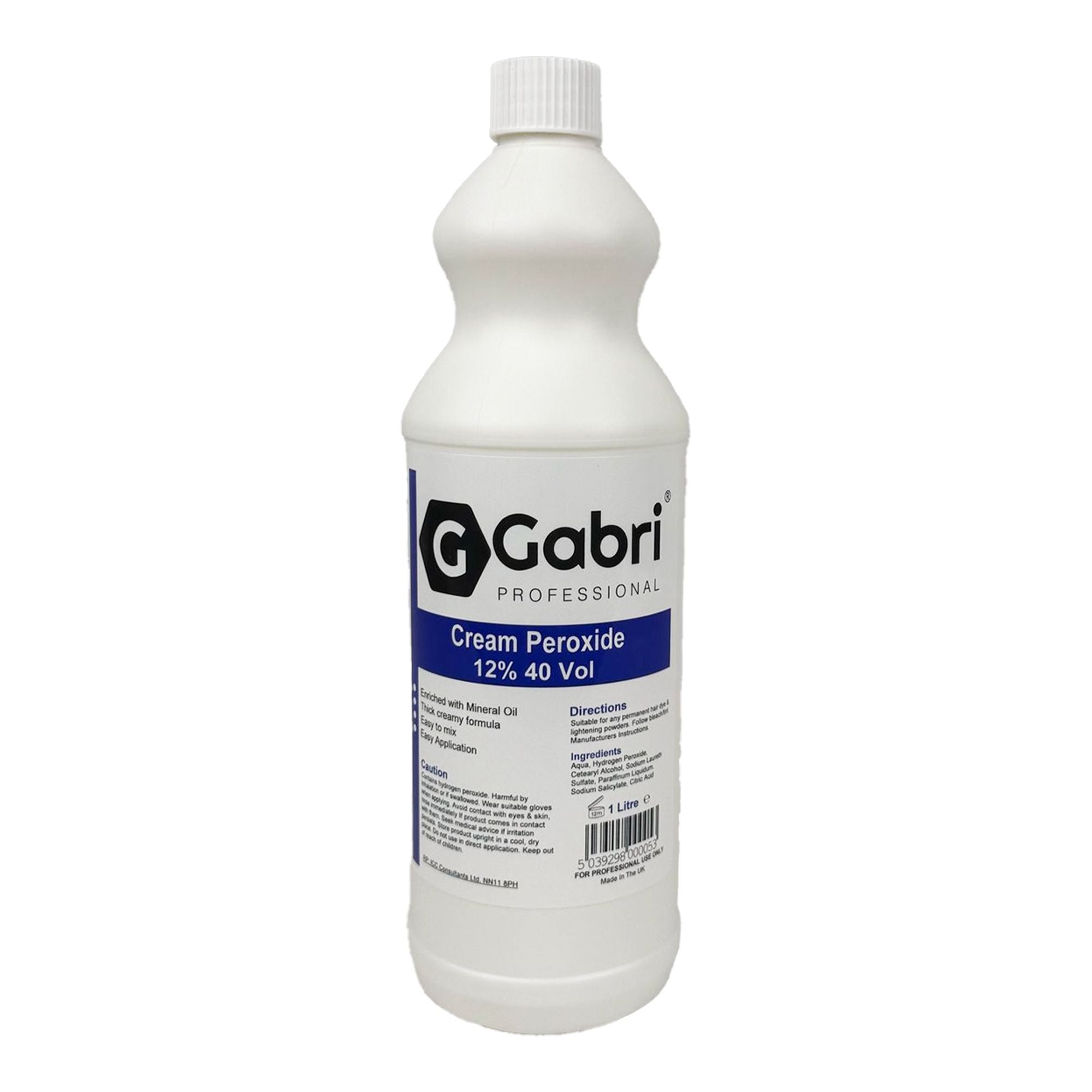 Gabri Professional - Cream Peroxide 12% 40 Vol 1000ml