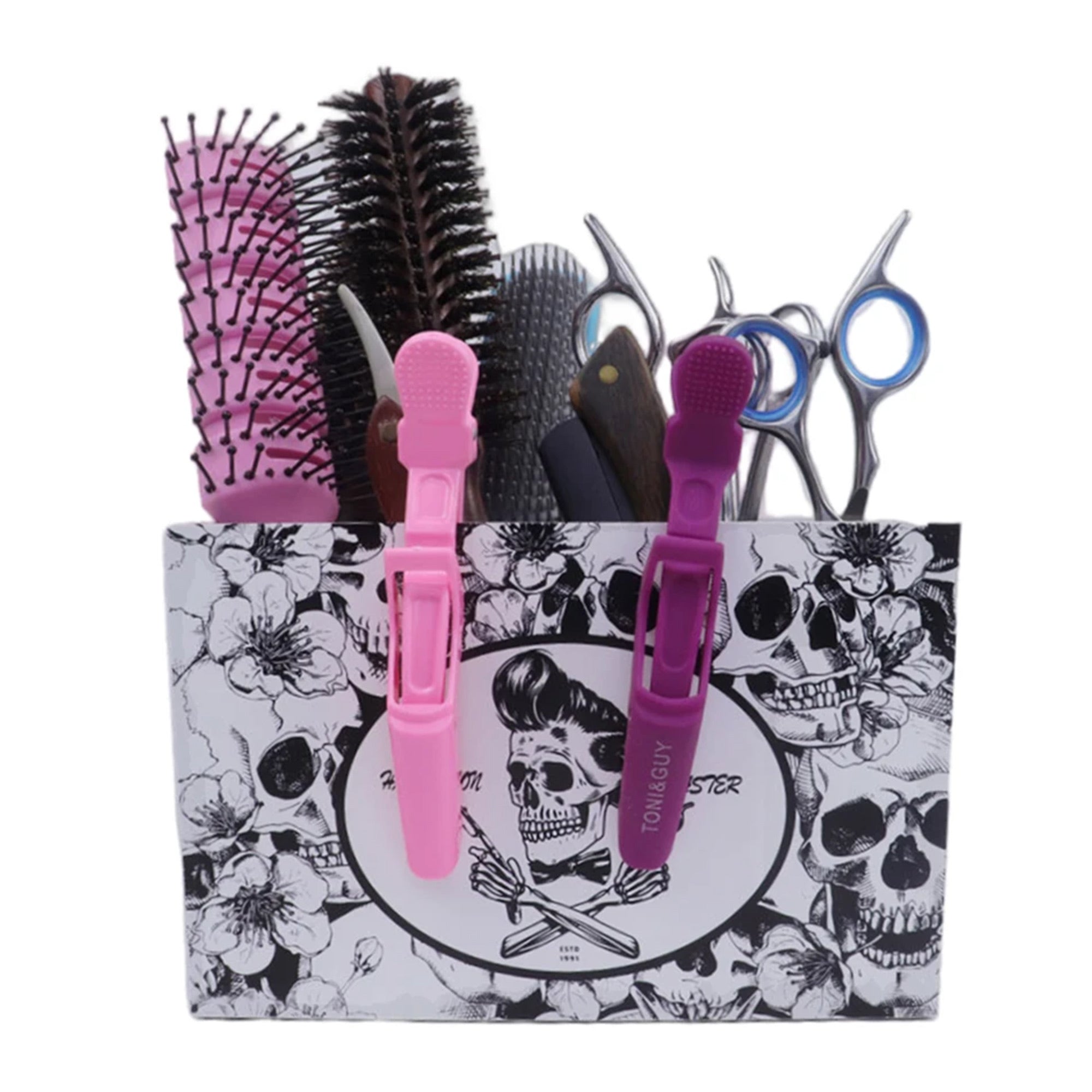 Eson - Scissor & Brush Holder Non-Slip Storage Box With Foam Grip