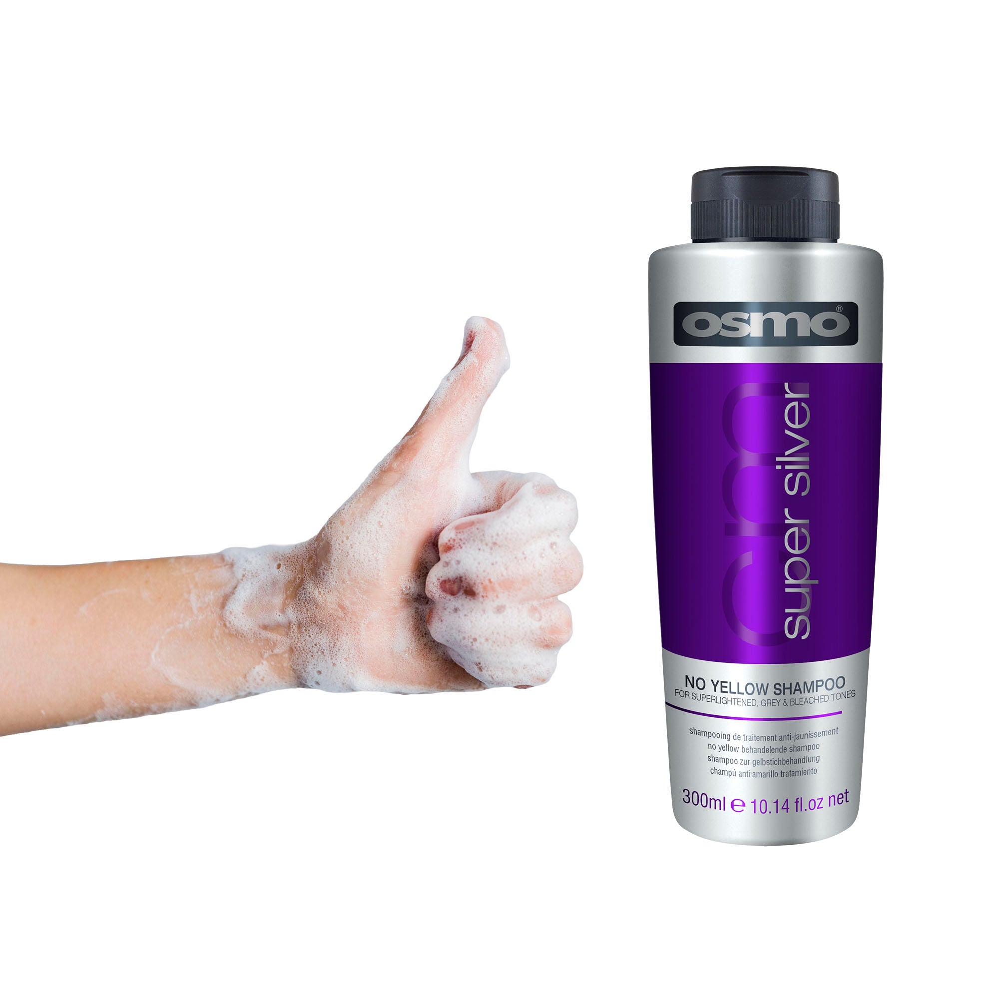 Osmo - Super Silver No Yellow Shampoo 300ml