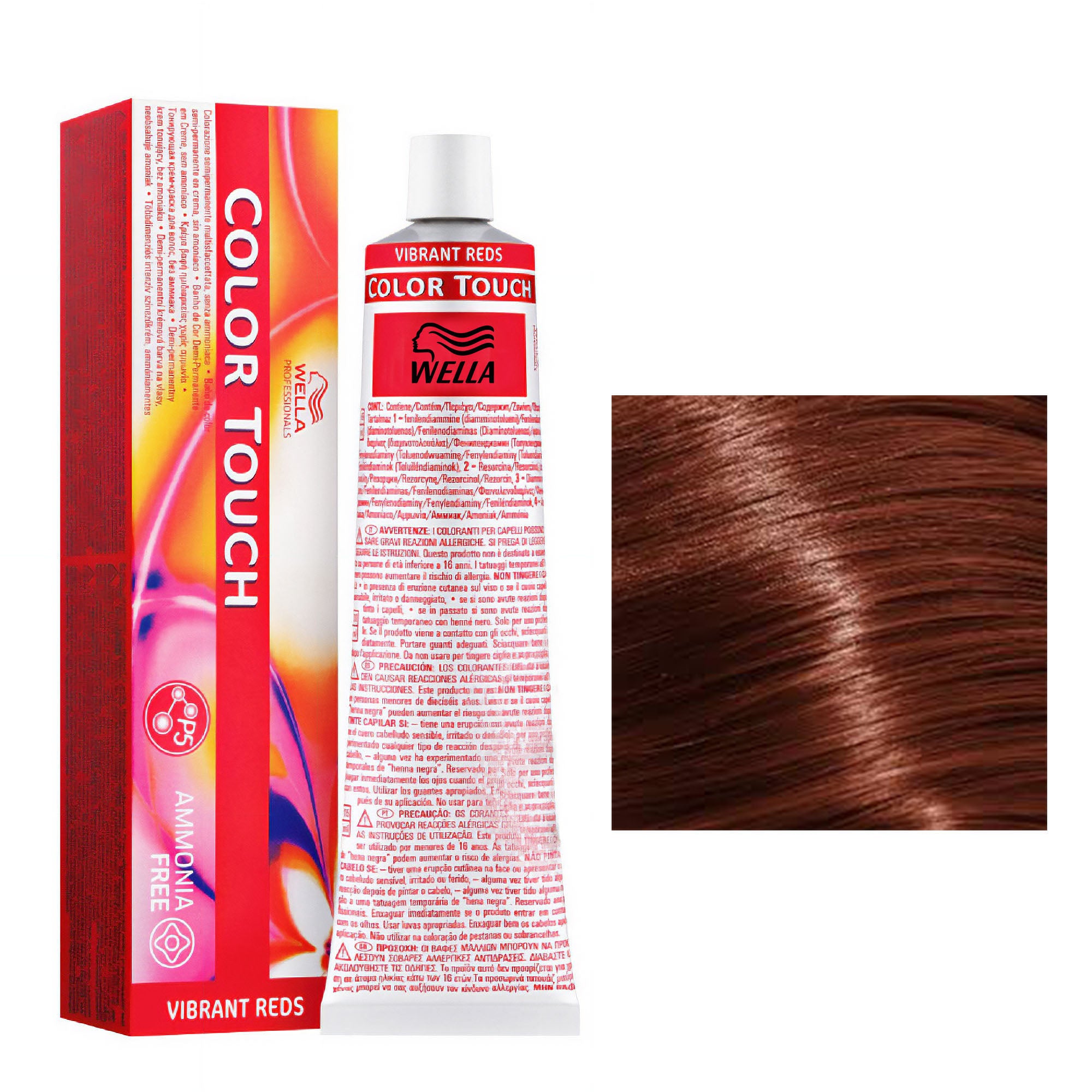 Wella Professionals - Color Touch 7/43 Medium Red Gold Blonde 60ml