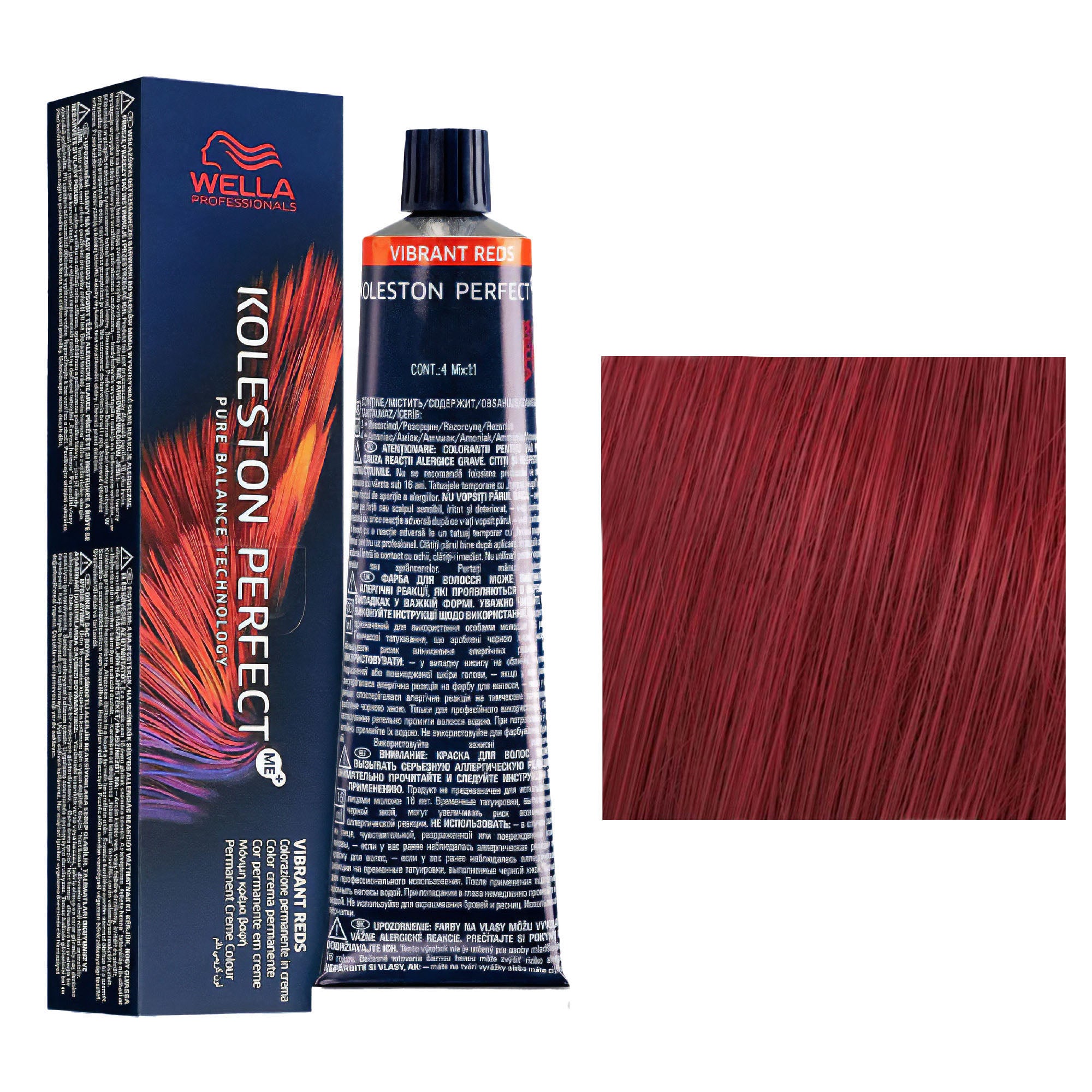 Wella Professionals - Koleston Perfect Me+ 6/45 Dark Blonde Red Mahogany 60ml