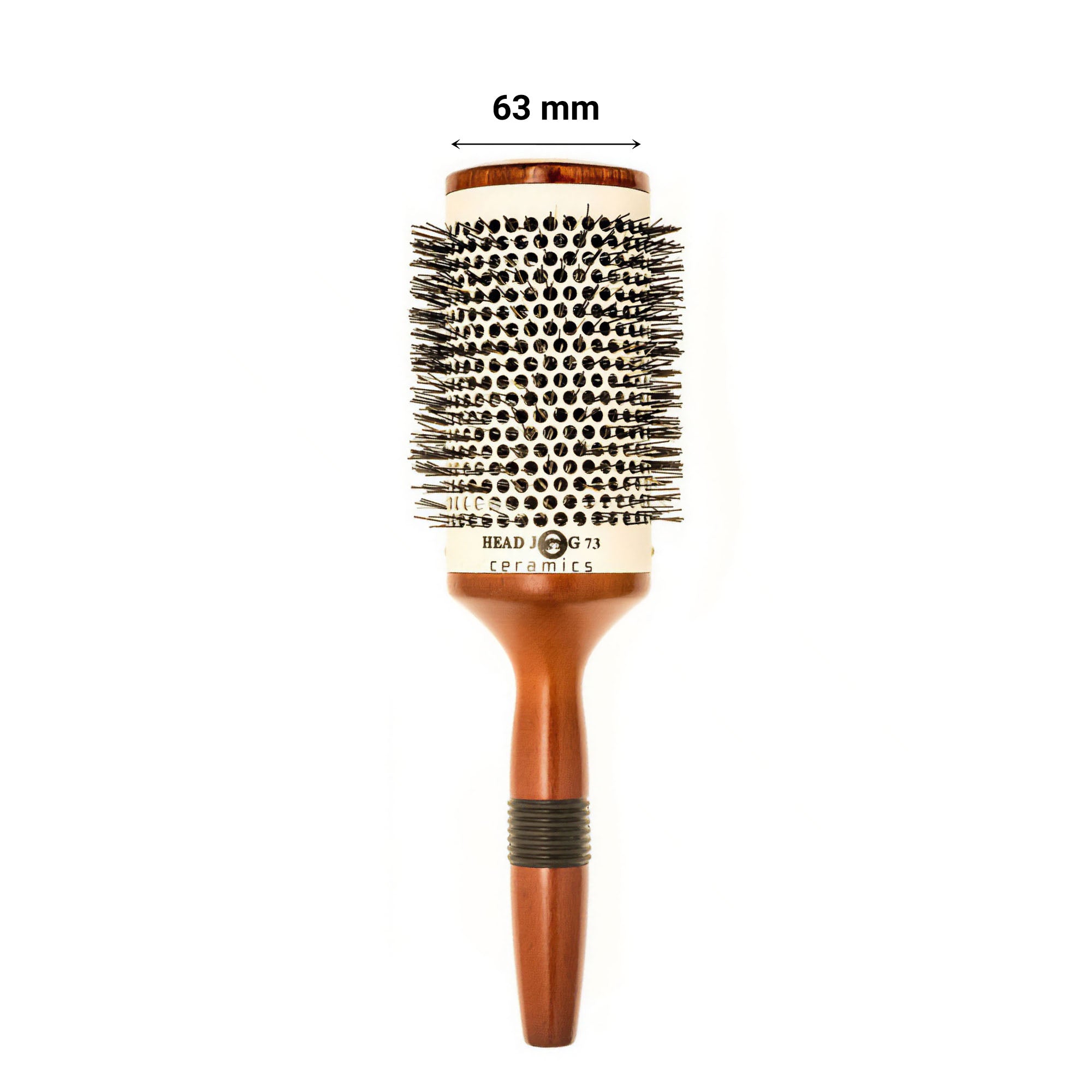 Head Jog - Ceramic Wooden Radial Round Brush