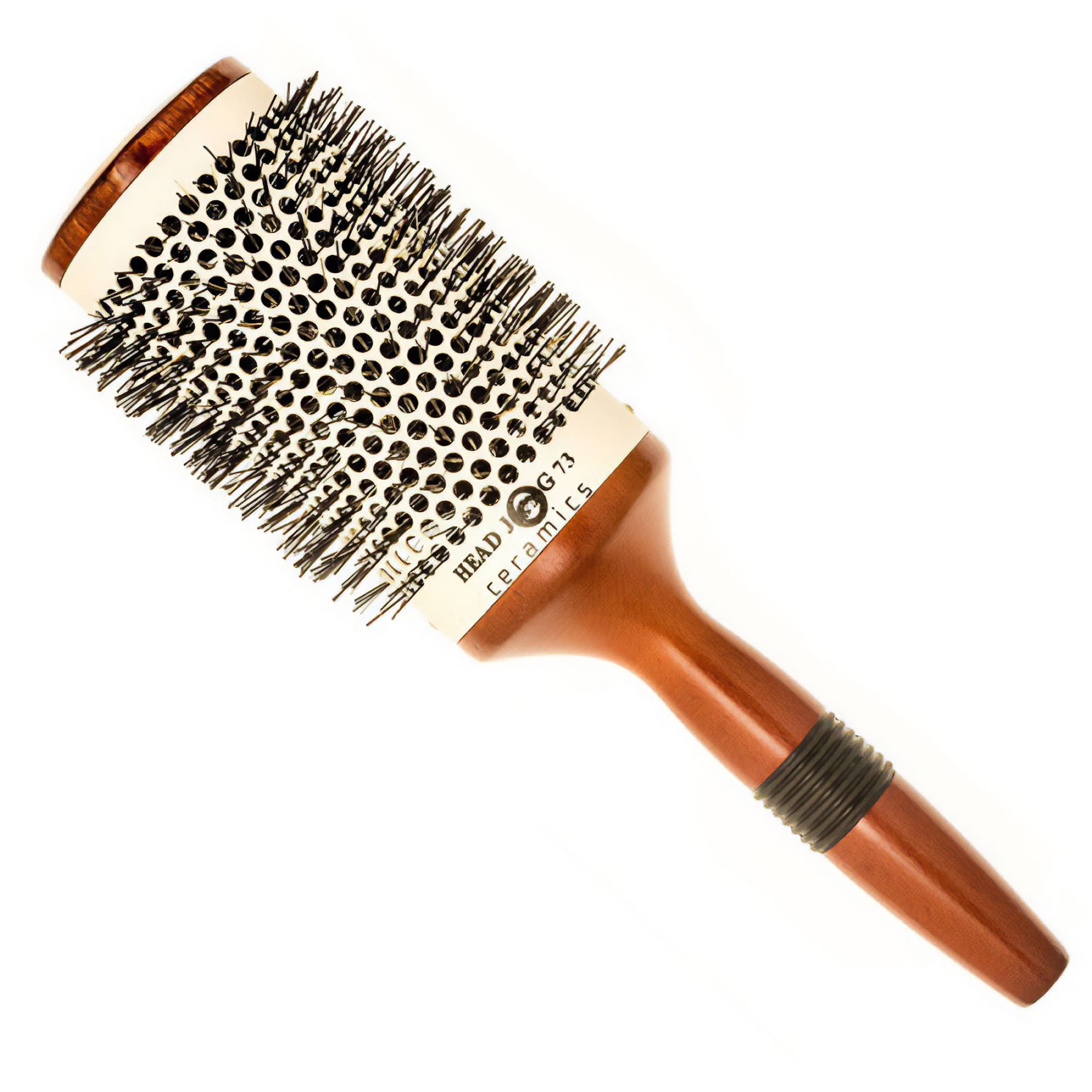 Head Jog - 73 Ceramic Wooden Radial Round Brush 63mm