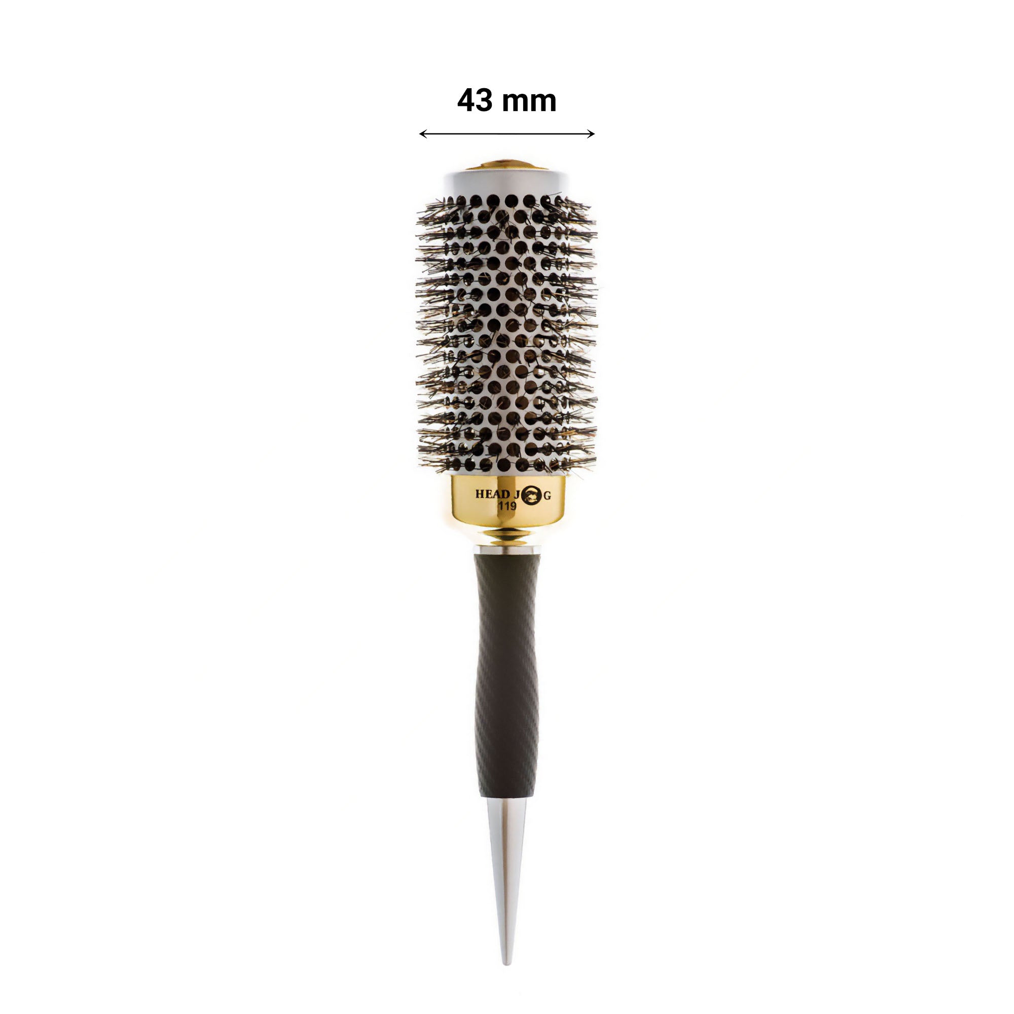 Head Jog - 119 Gold Thermal Ceramic Radial Round Brush 43mm