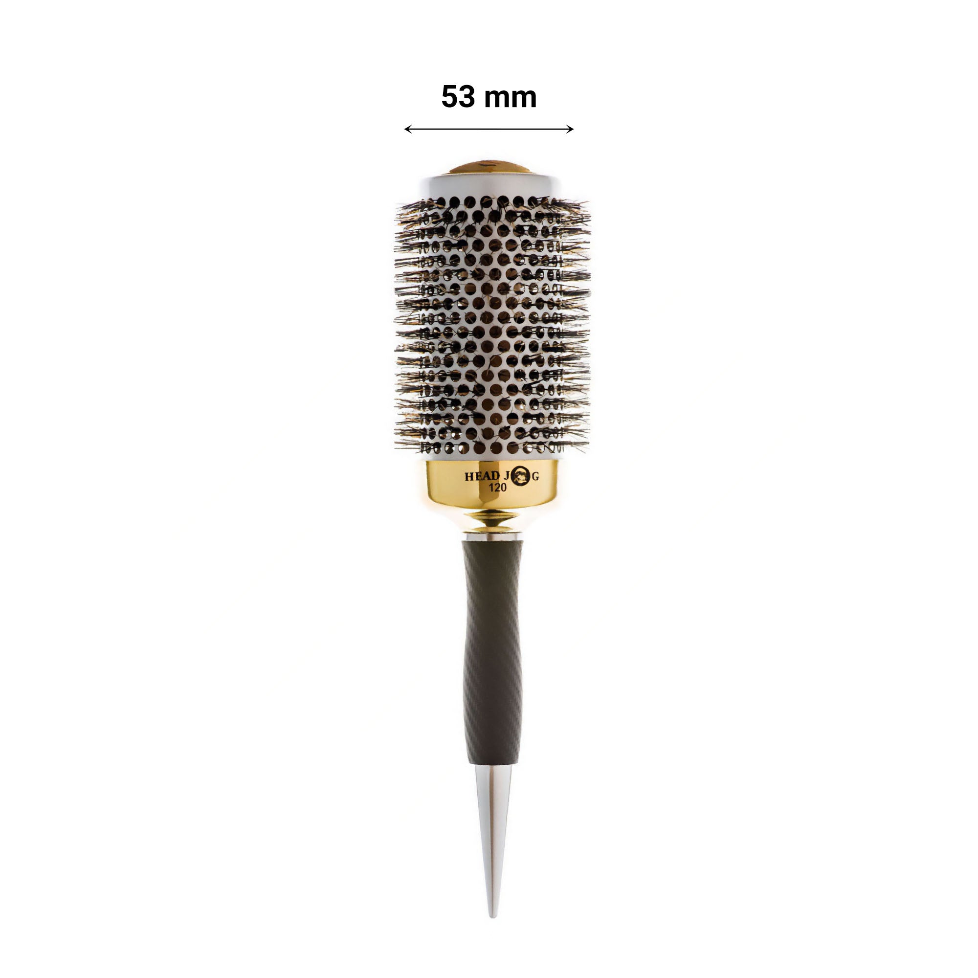 Head Jog - 120 Gold Thermal Ceramic Radial Round Brush 53mm