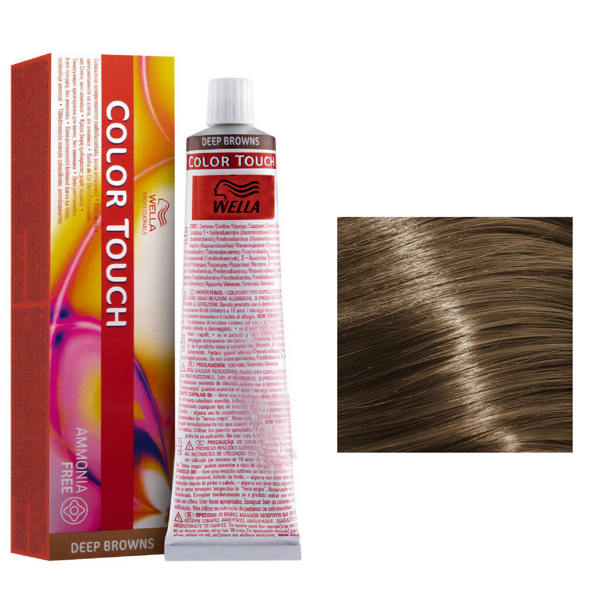 Wella Professionals - Color Touch 8/71 Light Brunette Ash Blonde 60ml