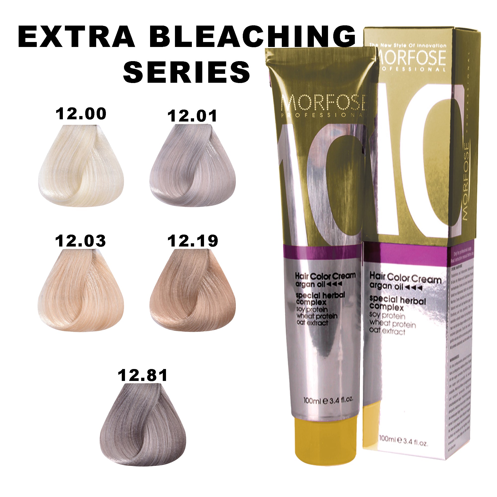 Morfose - 10 Hair Colour Cream Extra Bleaching Series 100ml