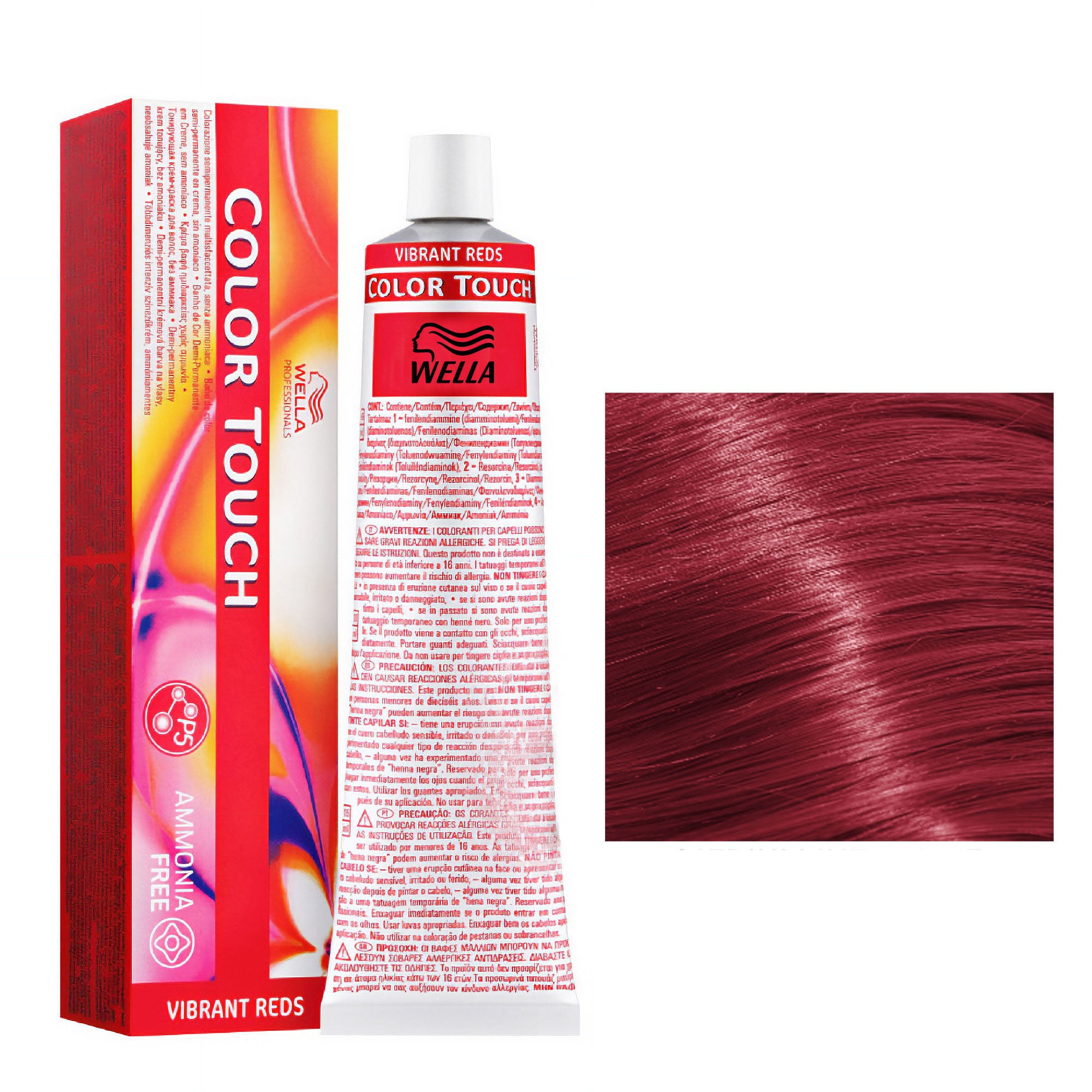 Wella Professionals - Color Touch 77/45 Medium Intensive Red Mahogany Blonde 60ml