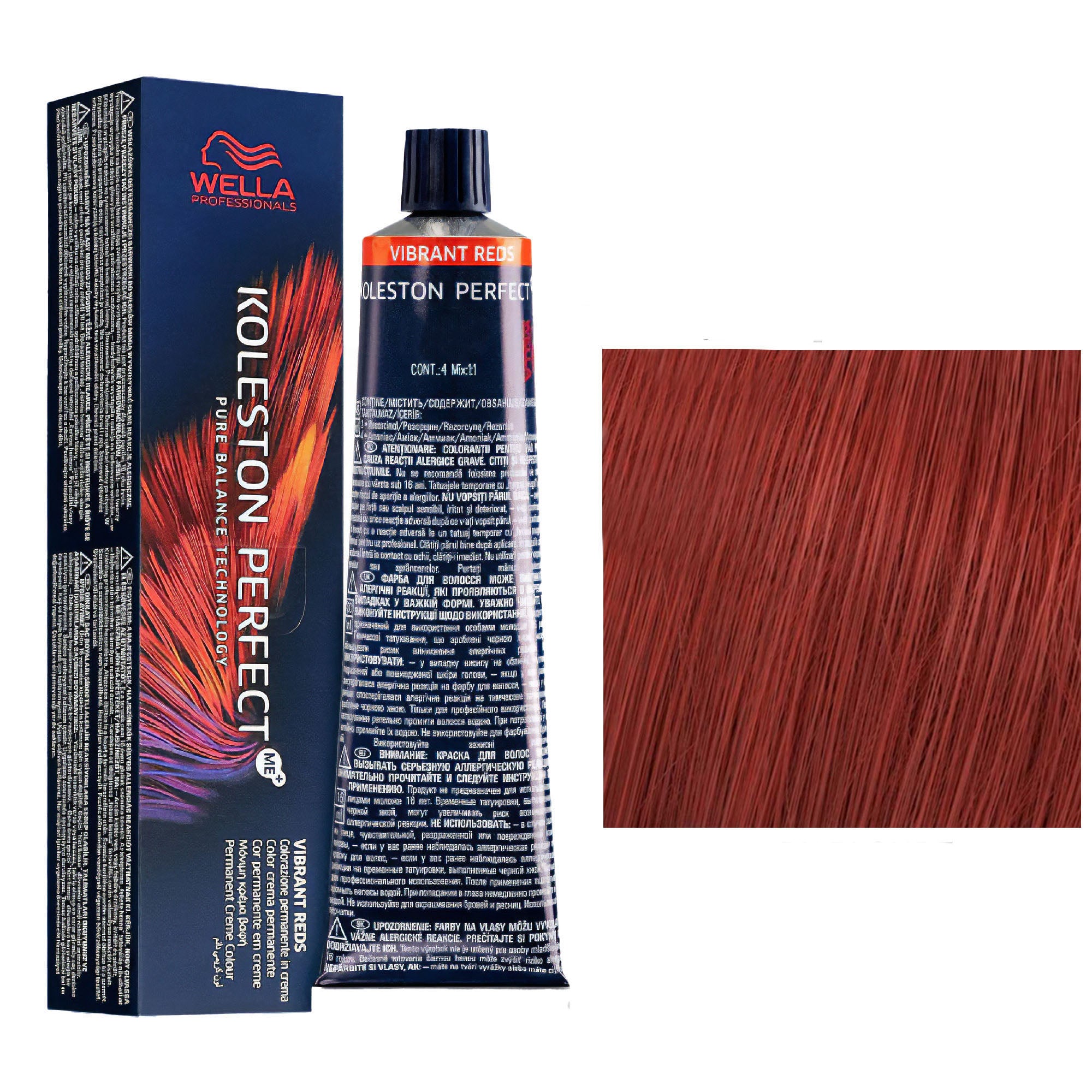 Wella Professionals - Koleston Perfect Me+ 66/44 Dark Blonde Intensive Red Intensive 60ml