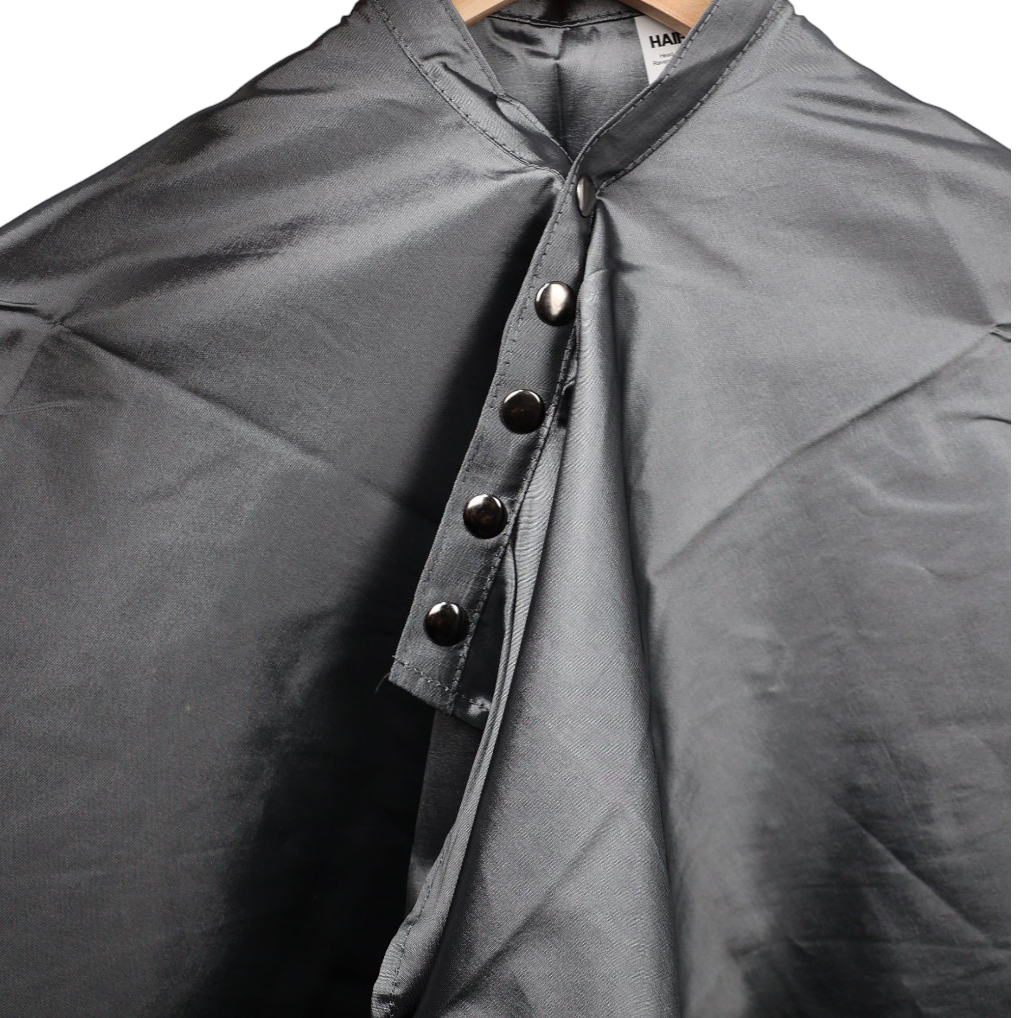 Hair Tools - Barber Hairdressing Hair Cutting Cape & Gown Two Tone Unisex Gunmetal