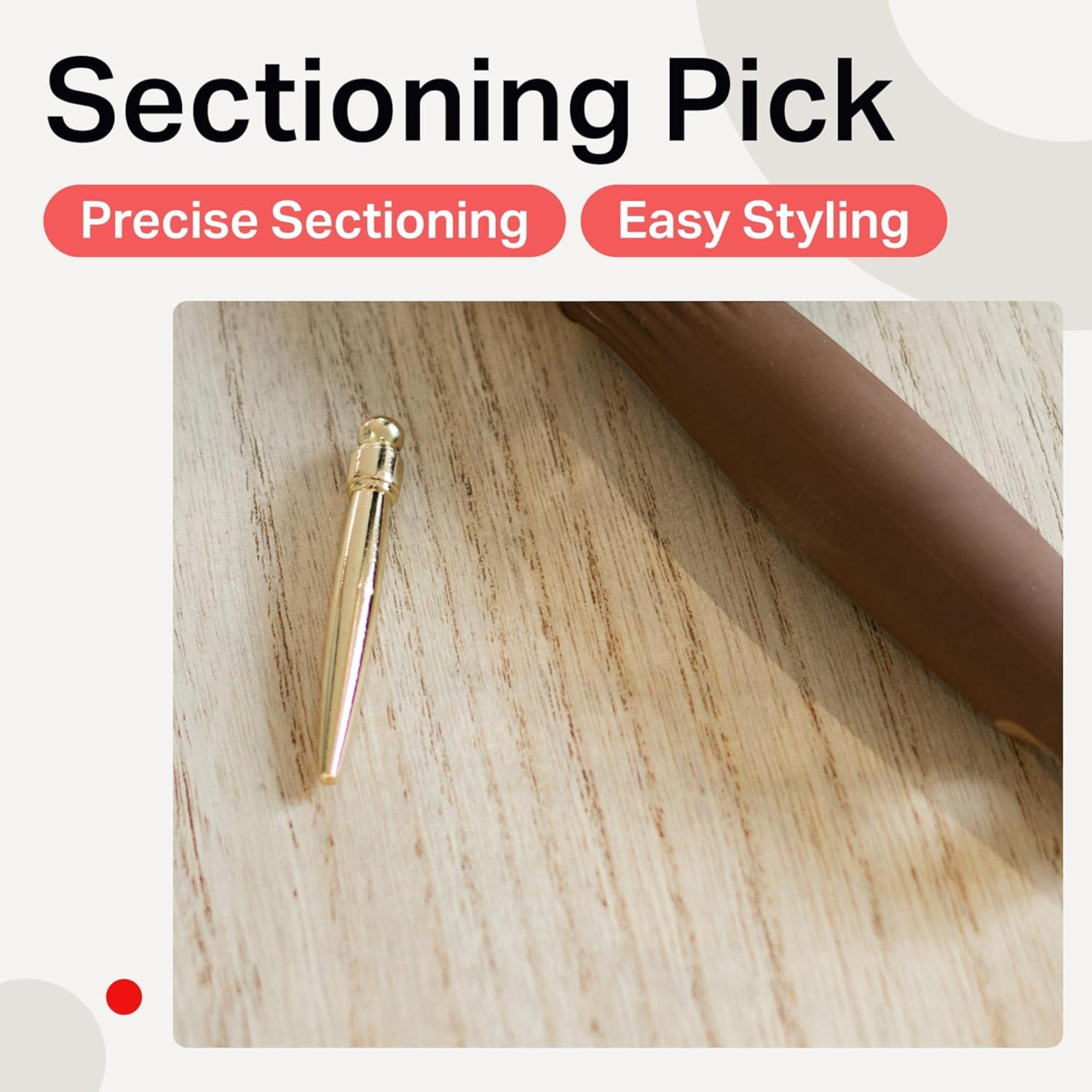 Olivia Garden - Expert Blowout Shine Wavy Bristles Gold & Brown 15mm