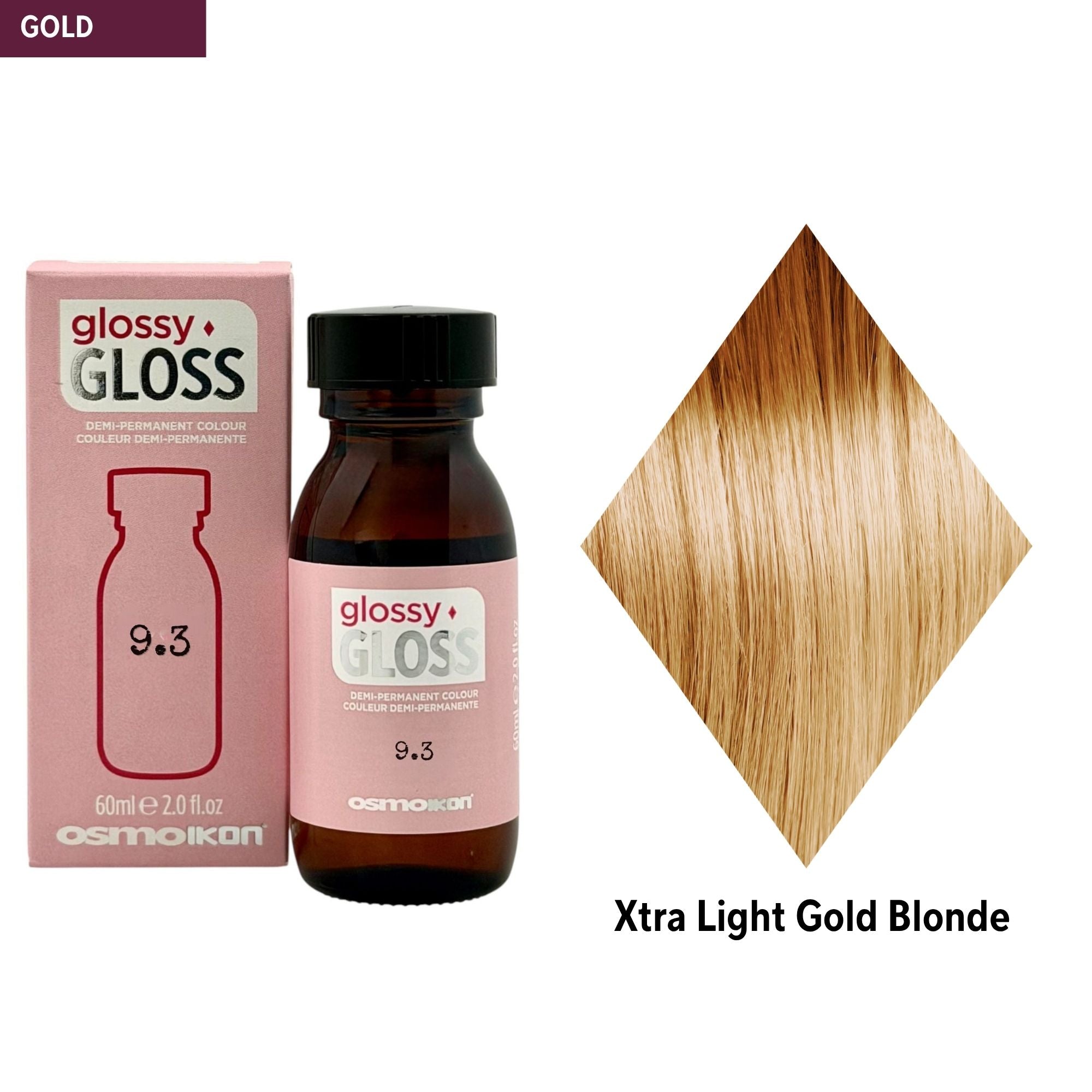 Osmo - Ikon Glossy Gloss Demi-Permanent Colour 60ml