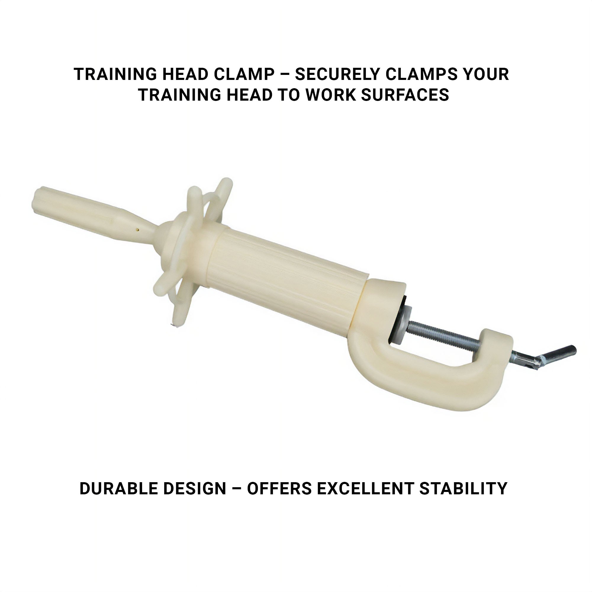 Hair Tools - Training Head Table Clamp With Wheel & Extension Bar