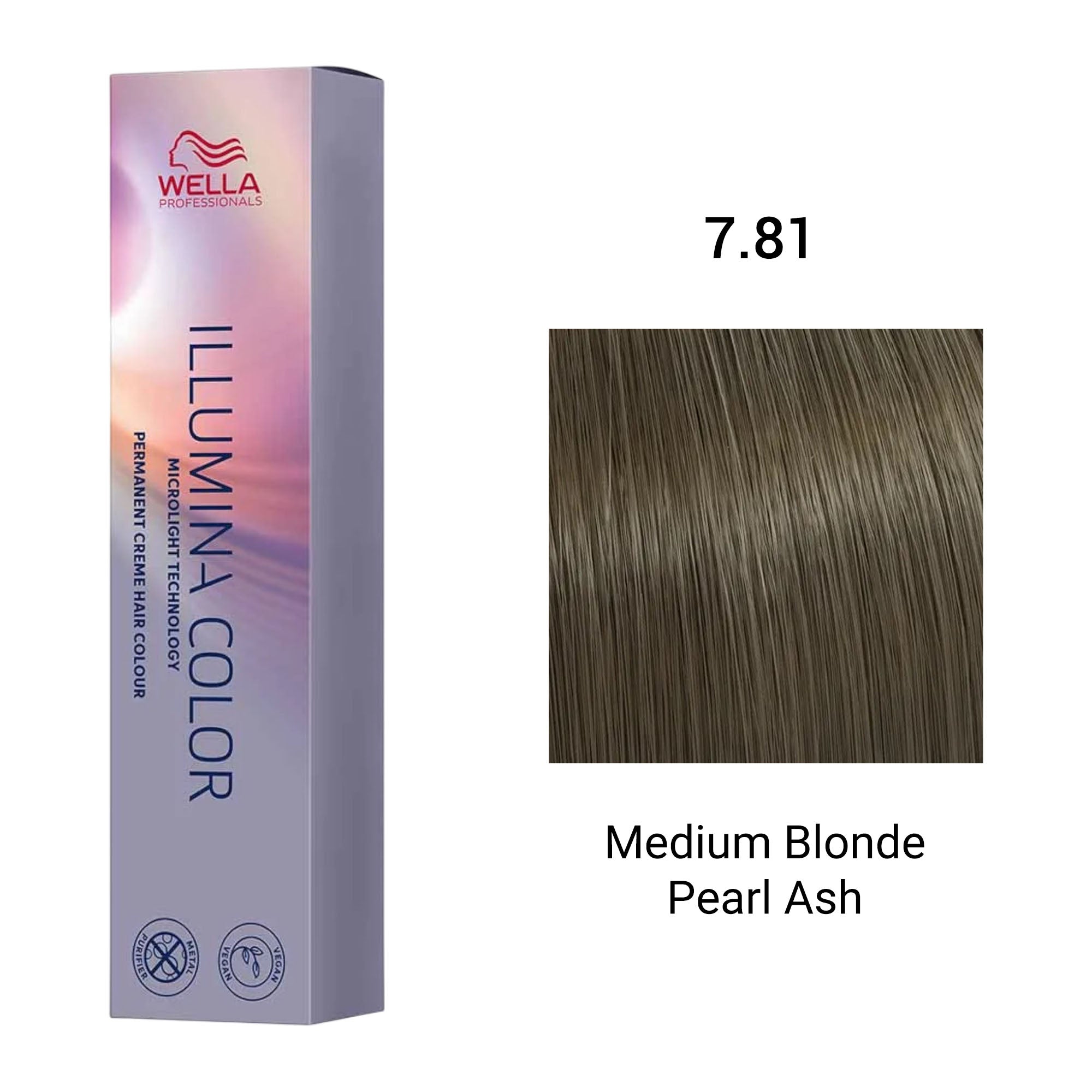 Wella Professionals - Illumina Permanent Creme Hair Colour Cool Series 60ml