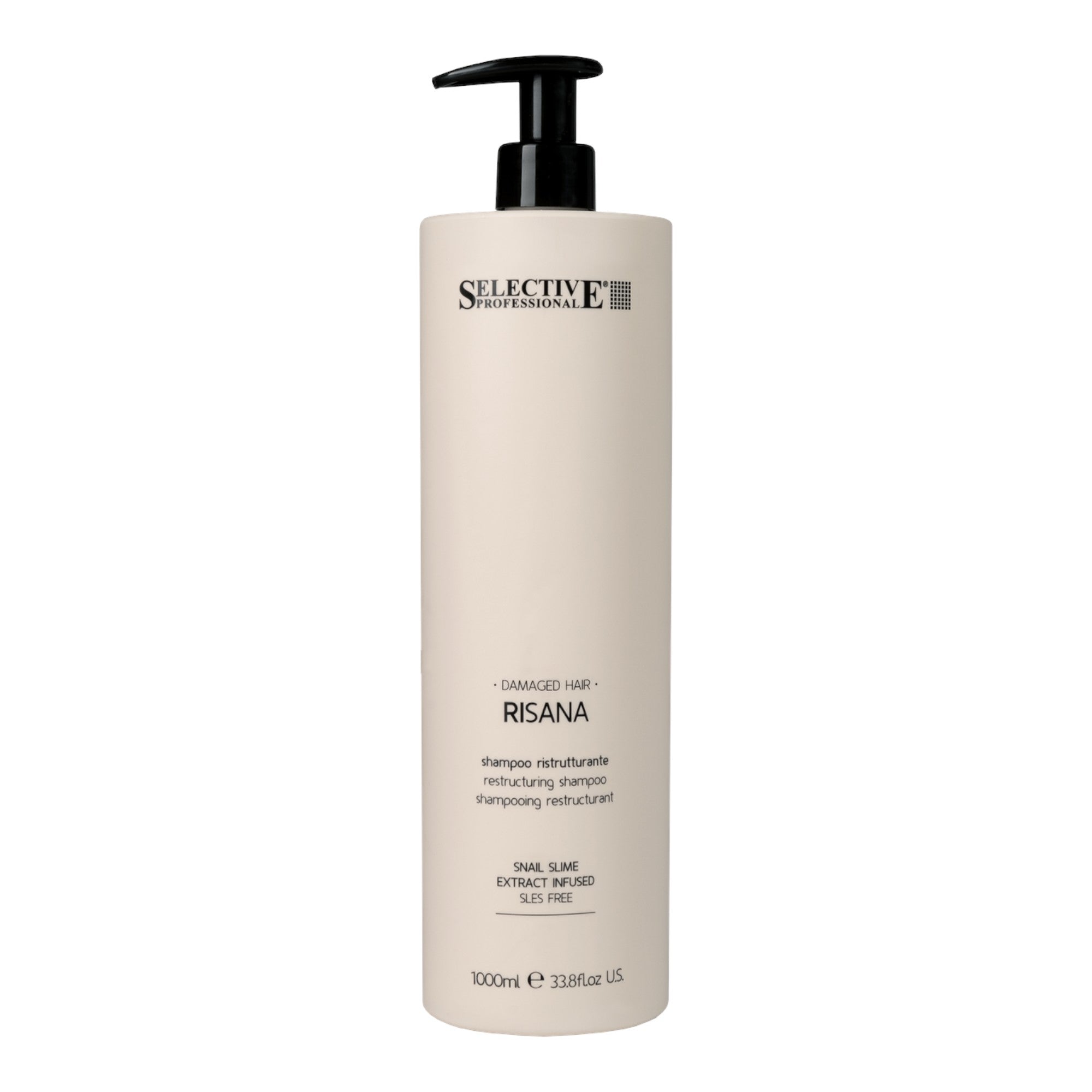 Selective Professional - Risana Repairing Shampoo Exclusive Snail Extract 1000ml