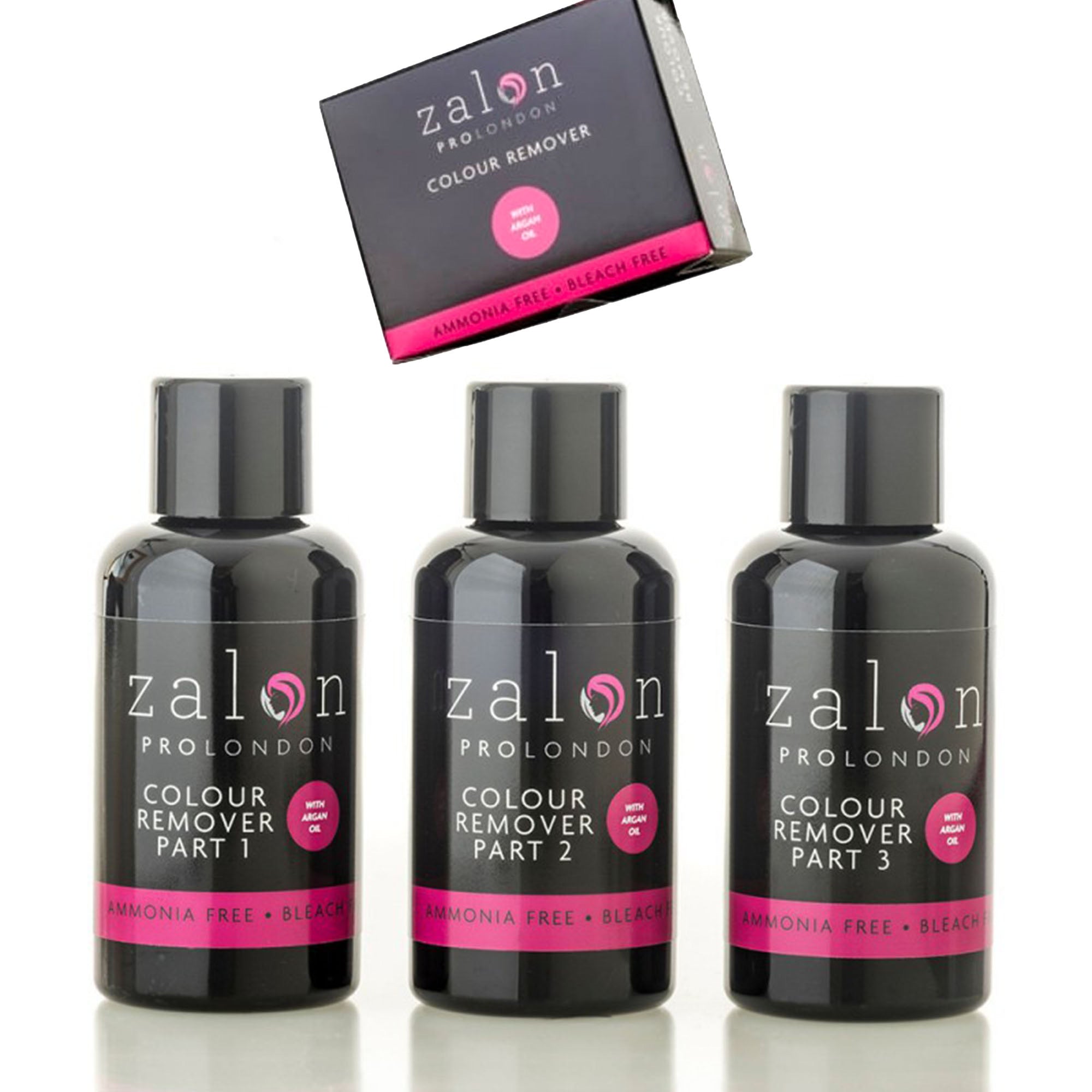 Zalon Pro London - Colour Remover Single Use Pack 3x50ml