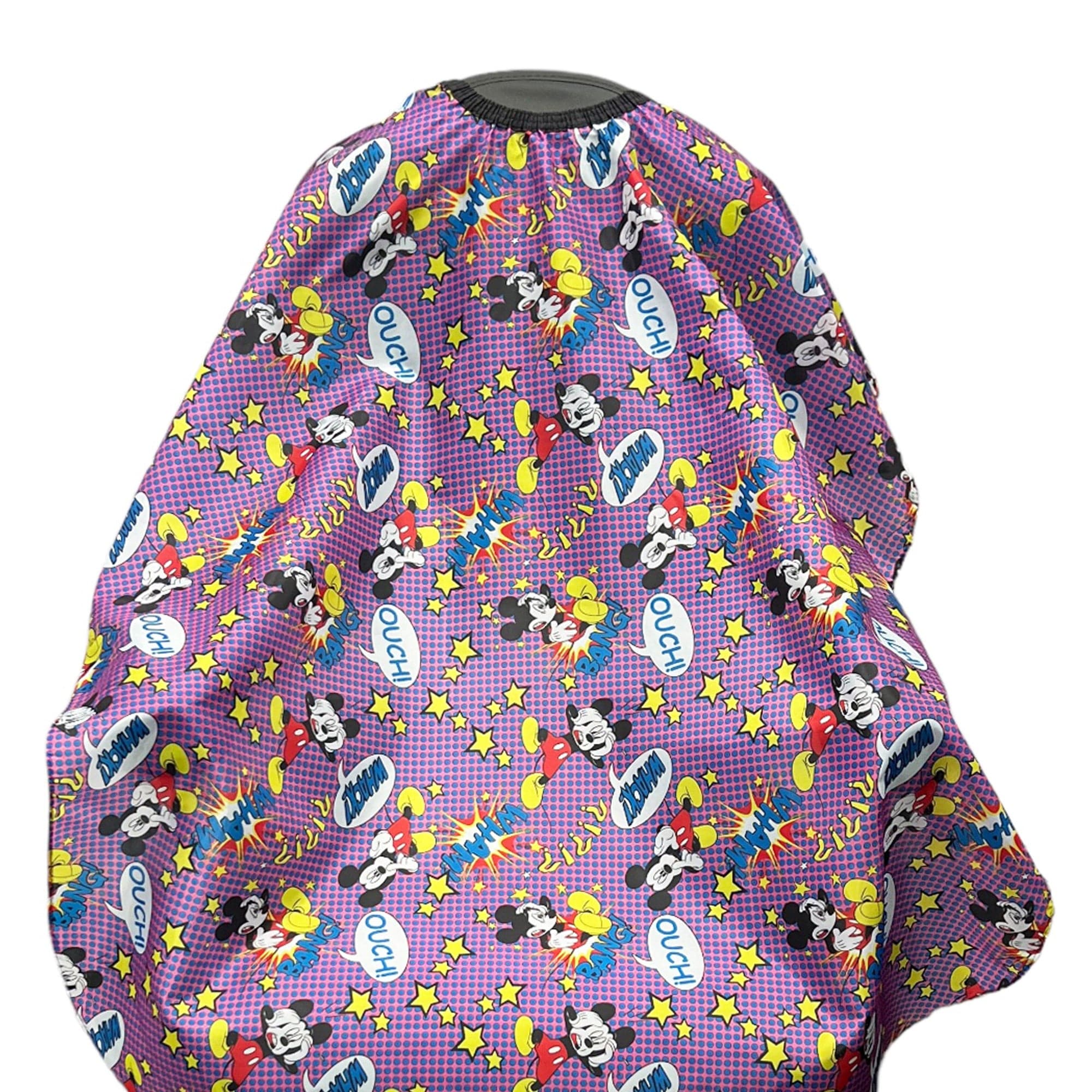 Gabri - Barber Hairdressing Kids Hair Cutting Capes & Gowns Mickey Mouse Pattern
