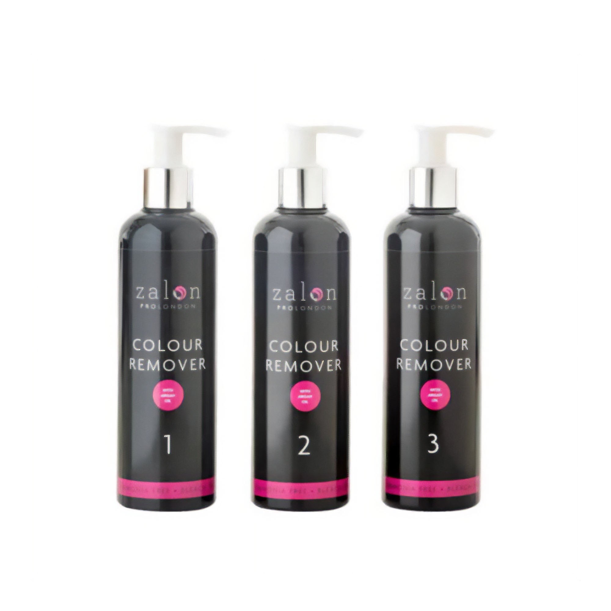 Zalon Pro London - Colour Remover Salon Size Pack 3x250ml