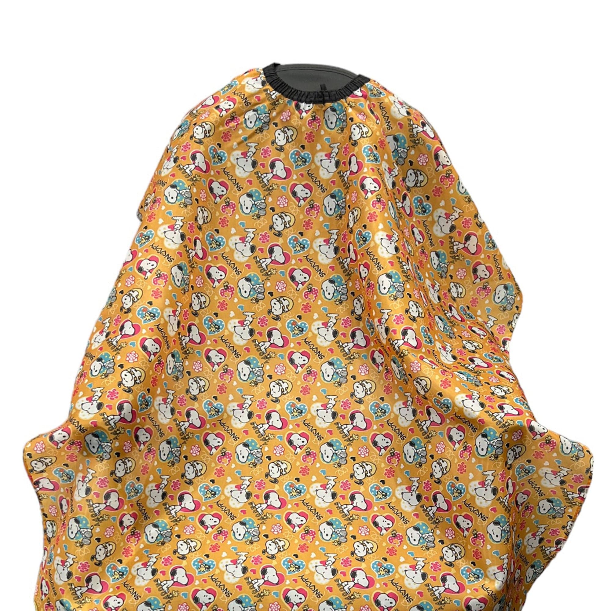 Gabri - Barber Hairdressing Kids Hair Cutting Cape & Gown Snoopy Pattern (Yellow)