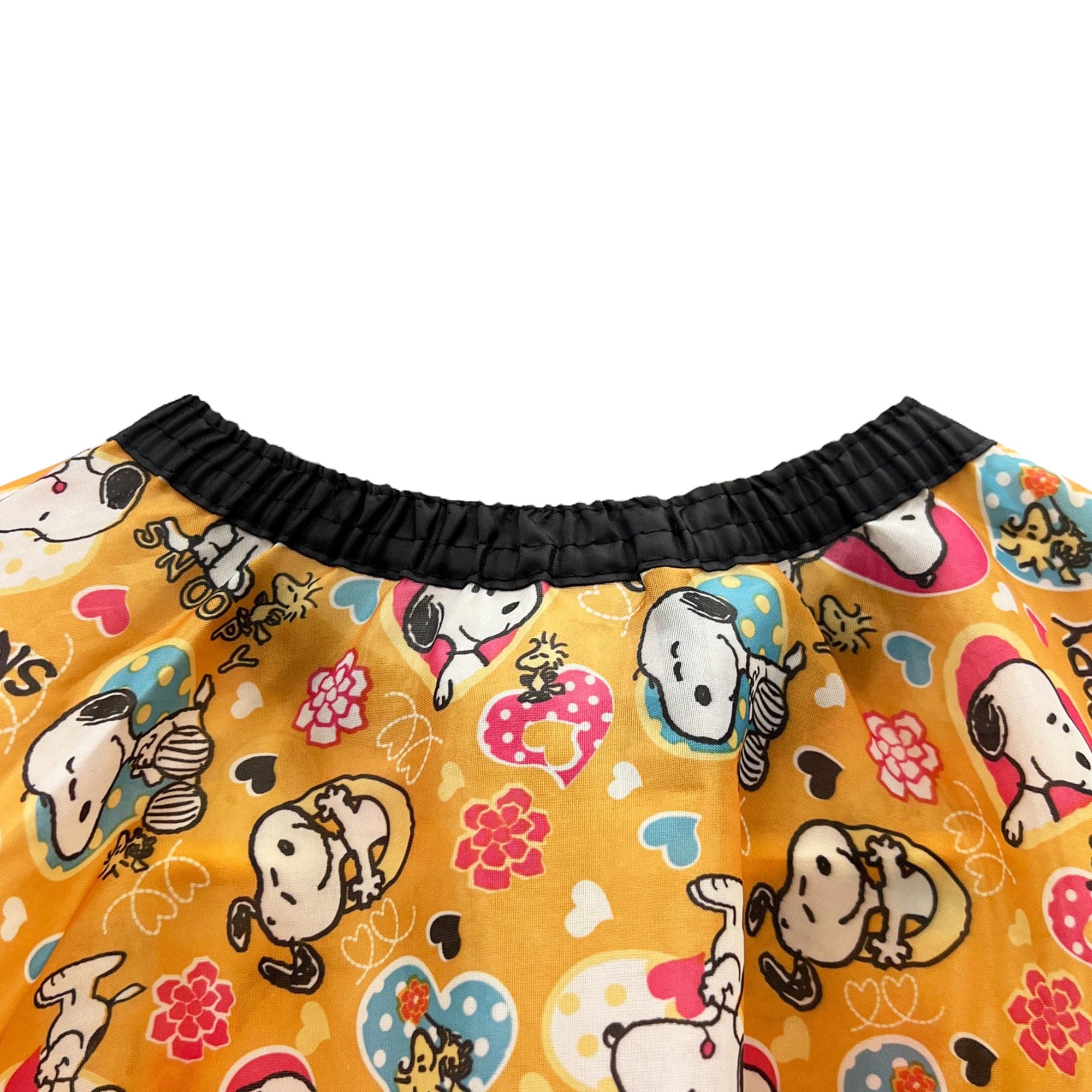 Gabri - Barber Hairdressing Kids Hair Cutting Cape & Gown Snoopy Pattern (Yellow)