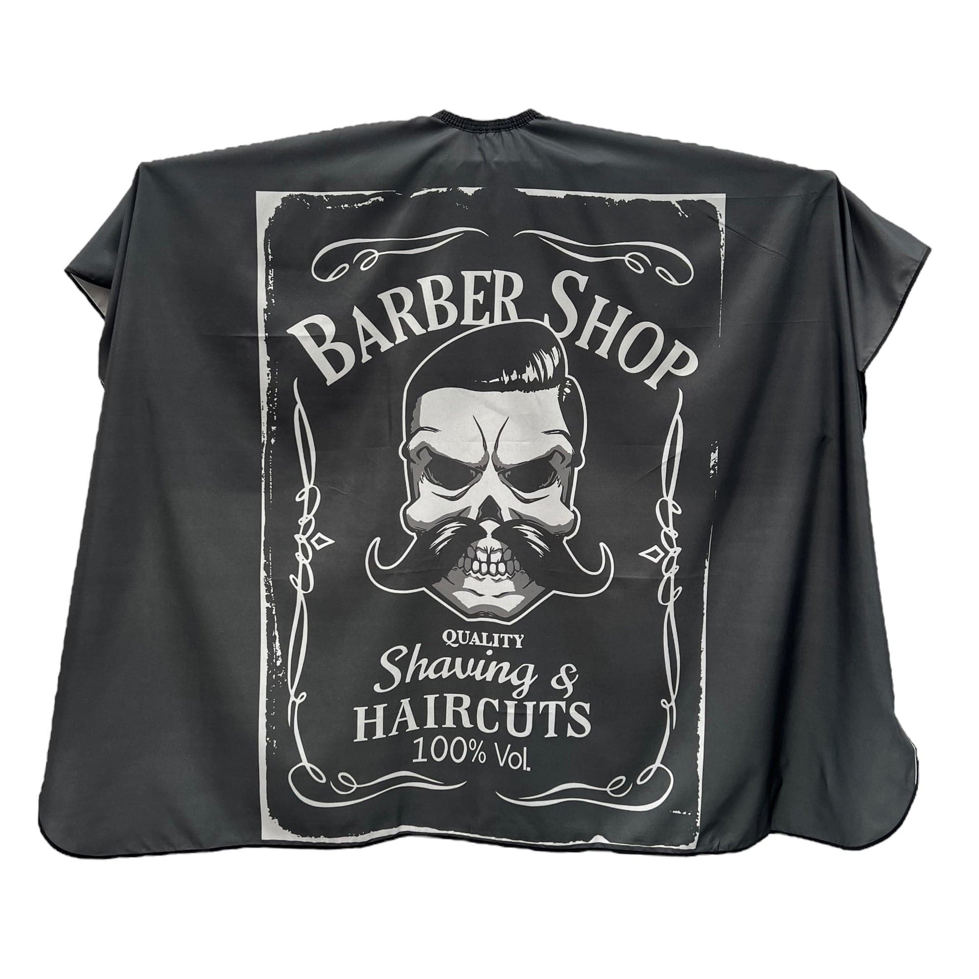 Gabri - Barber Hairdressing Hair Cutting Capes & Gowns Badass Skull