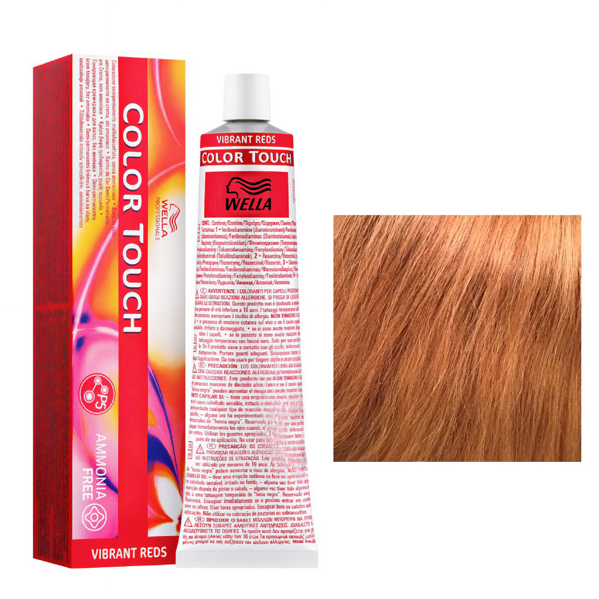 Wella Professionals - Color Touch 8/43 Light Red Gold Blonde 60ml