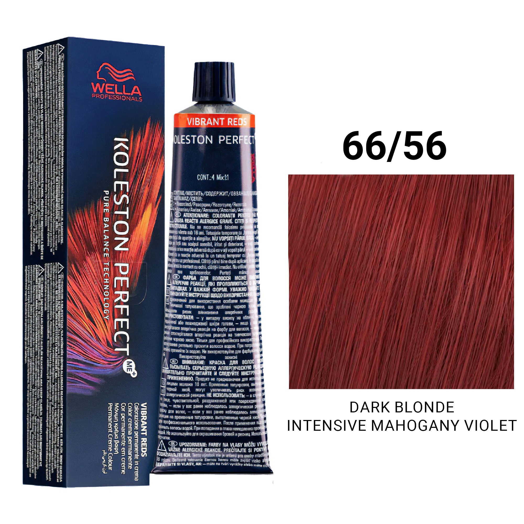 Wella Professionals - Koleston Perfect Me+ 66/56 Dark Blonde Intensive Mahogany Violet 60ml