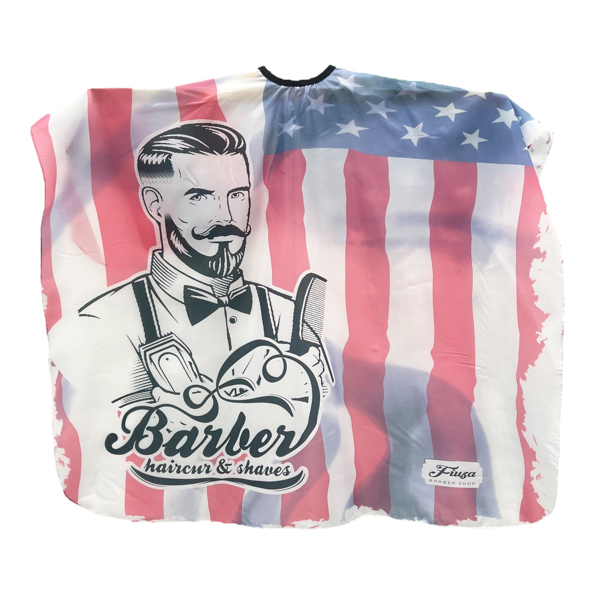 Gabri - Barber Hairdressing Hair Cutting Cape & Gown USA Flag