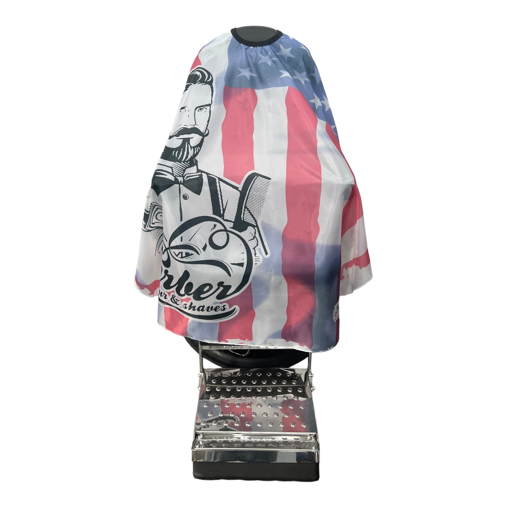 Gabri - Barber Hairdressing Hair Cutting Cape & Gown USA Flag