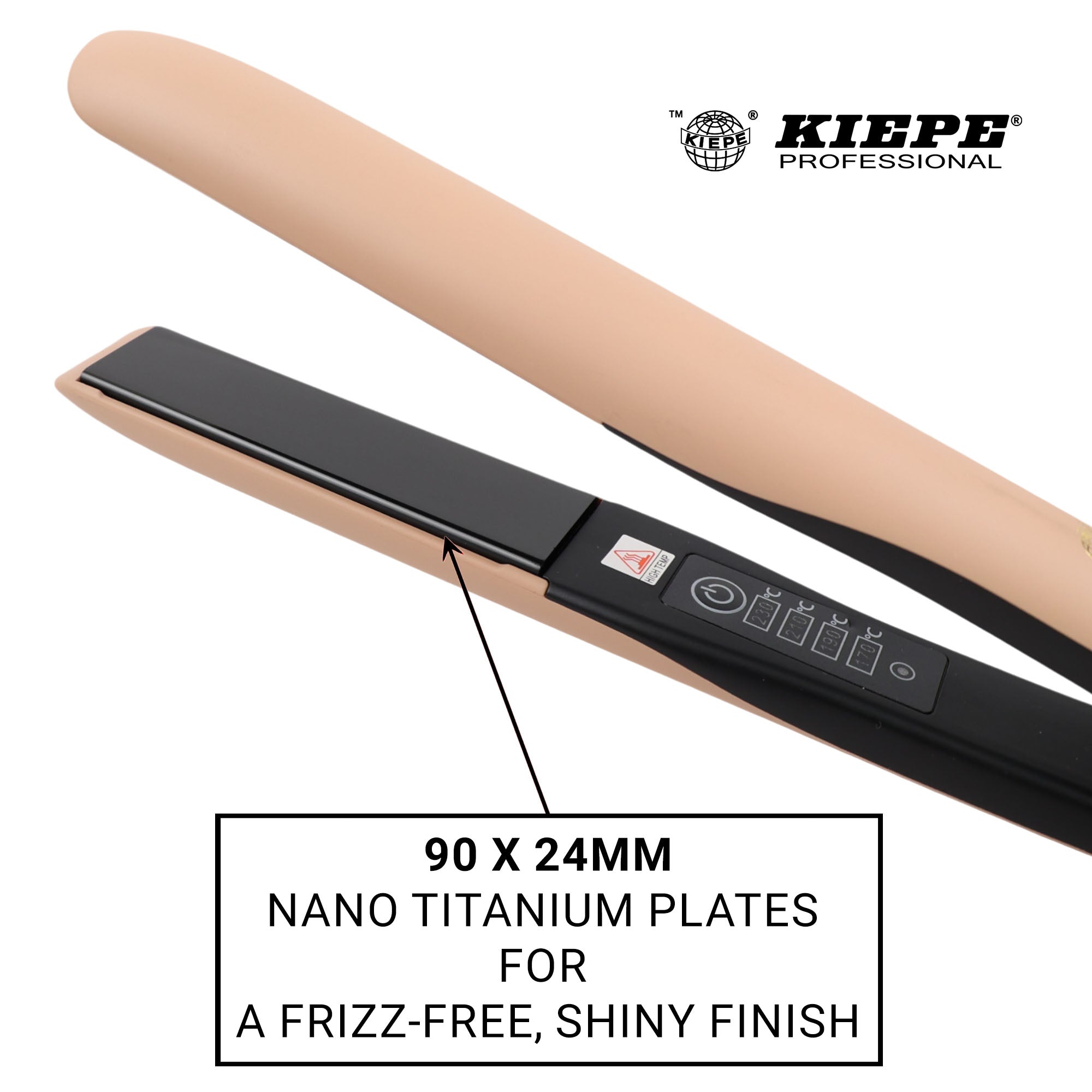 Kiepe - Hair Straightener Or Caresse 30W Gold