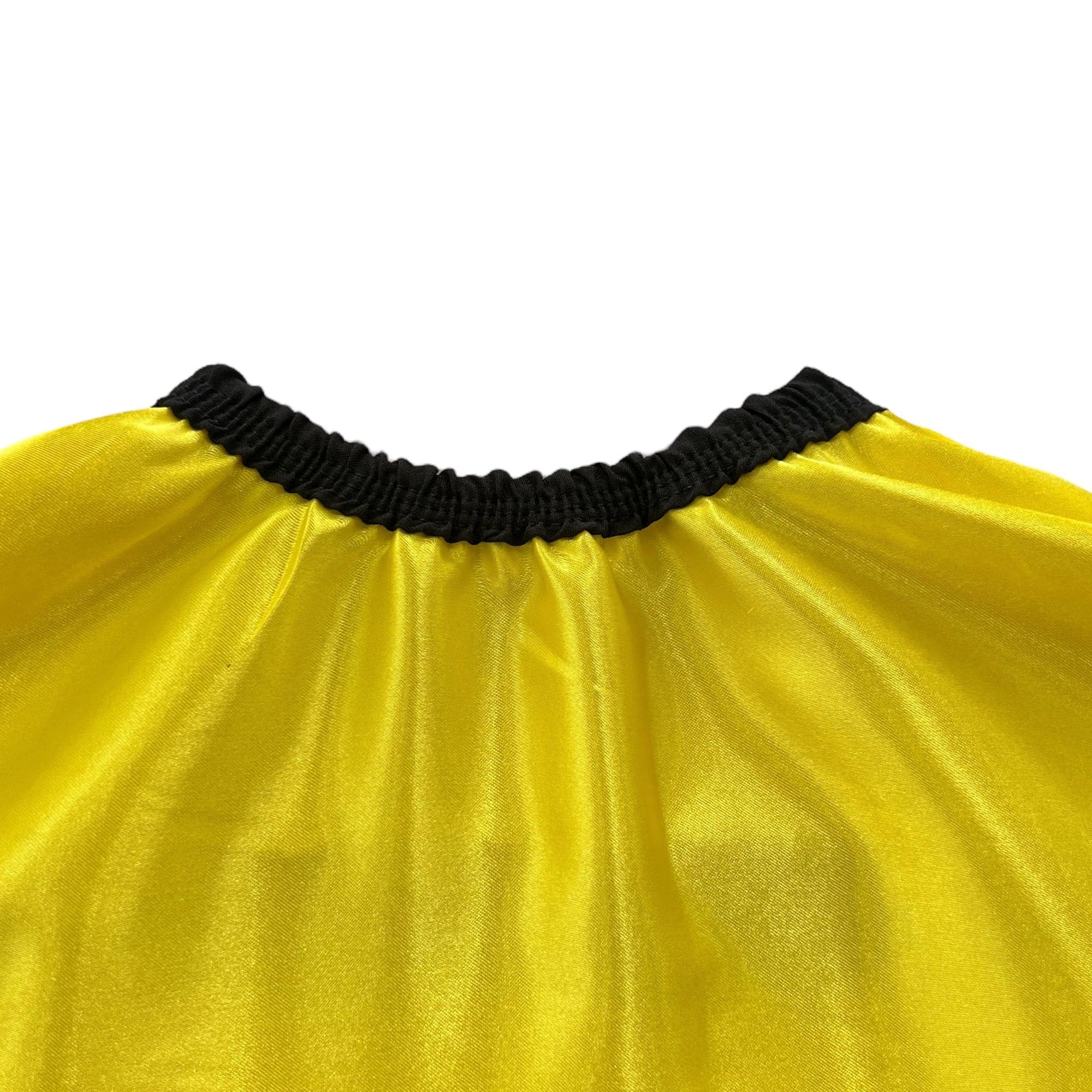 Gabri - Barber Hairdressing Hair Cutting Cape & Gown Skull Pattern (Yellow)