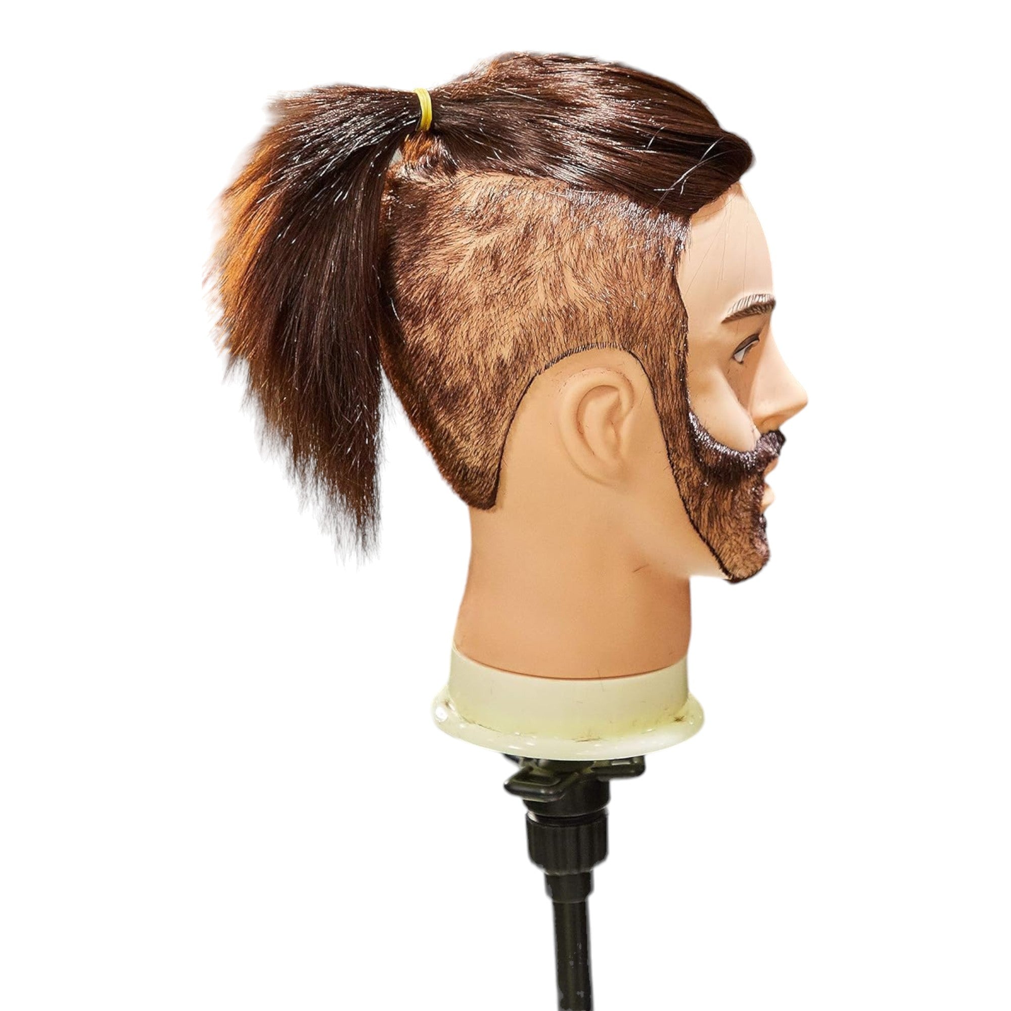 Hair Tools - Gents Mannequin Training Head With Beard