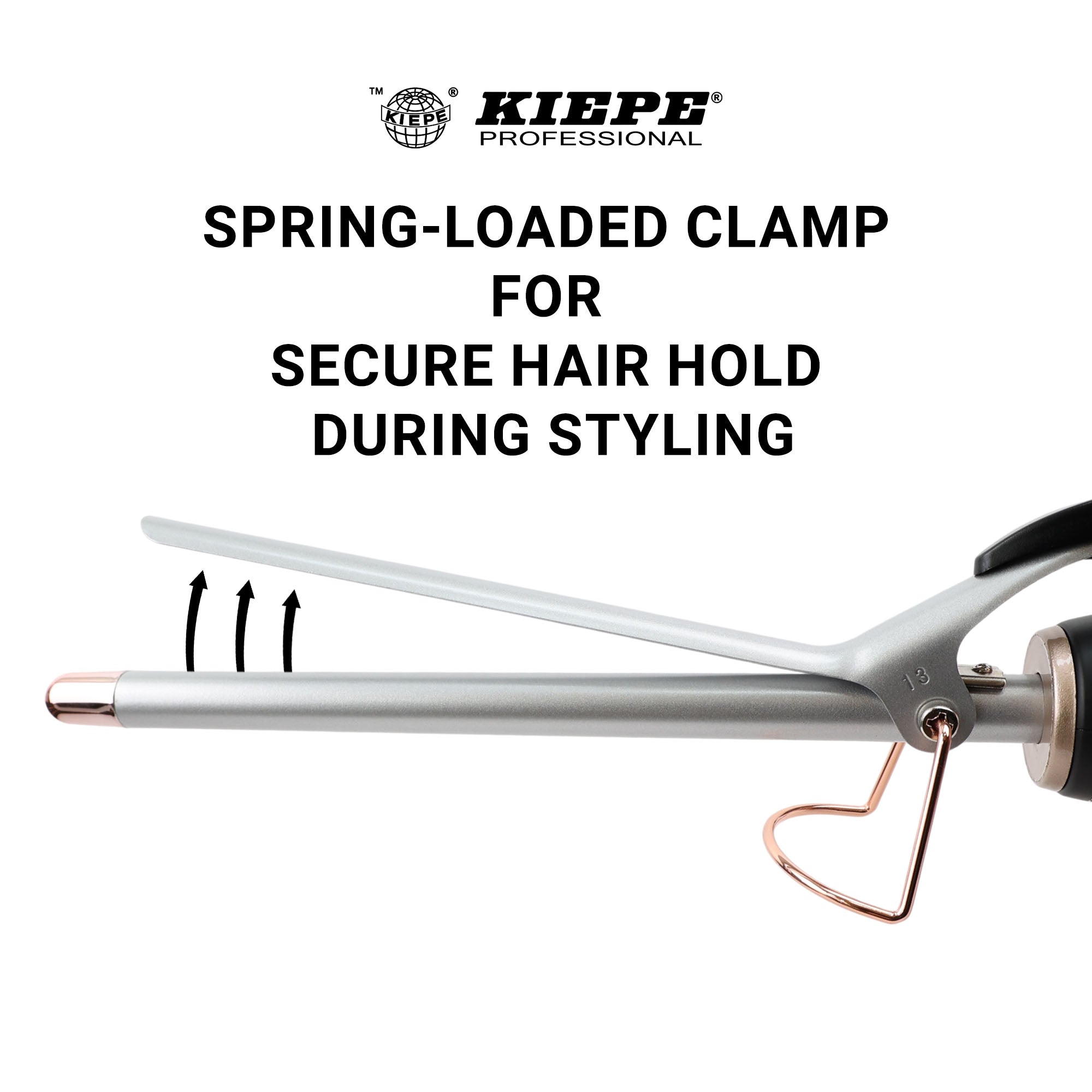 Kiepe - Curling Iron Titanium Pro Digital Rose Gold 13mm