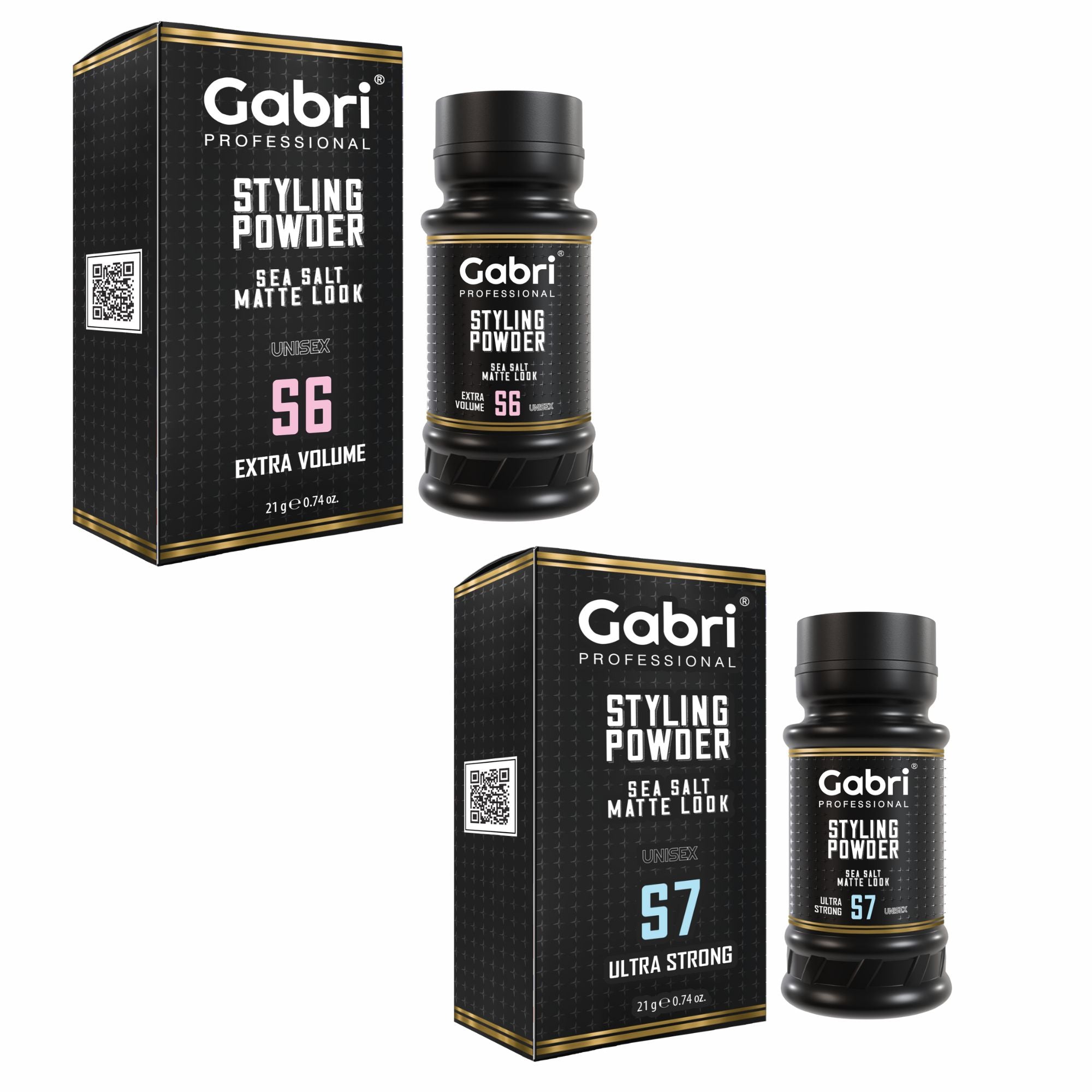 Gabri Professional -  Hair Styling Powder Sea Salt Matte Look 21g