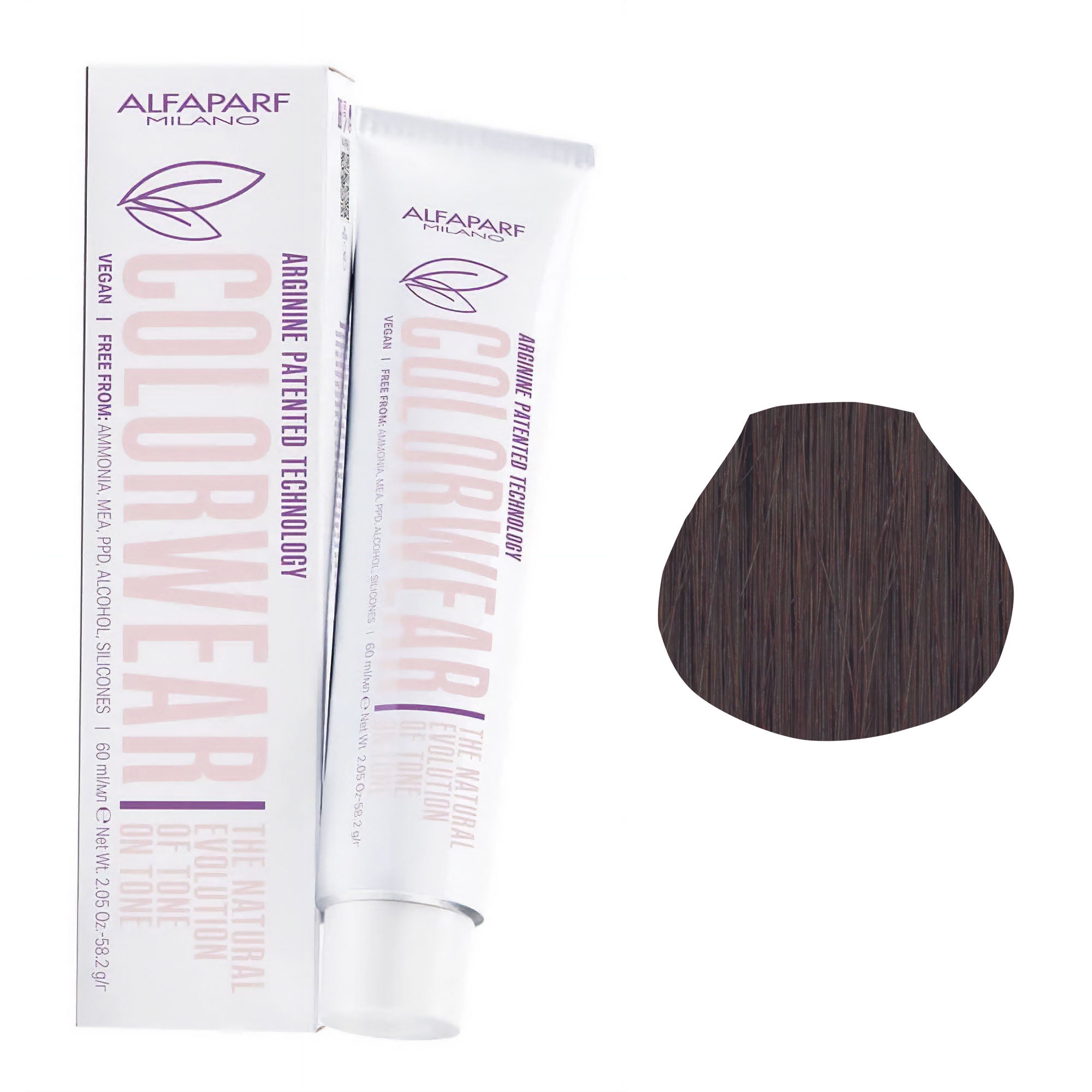 Alfaparf - Color Wear Semi Permanent Hair Colour Chestnut Series 60ml