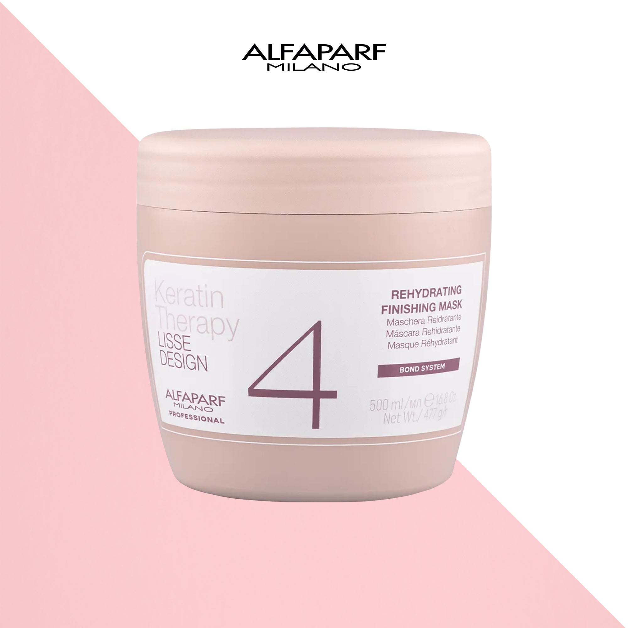 Alfaparf -  Keratin Therapy Lisse Design 4 Rehydrating Finishing Mask 500ml