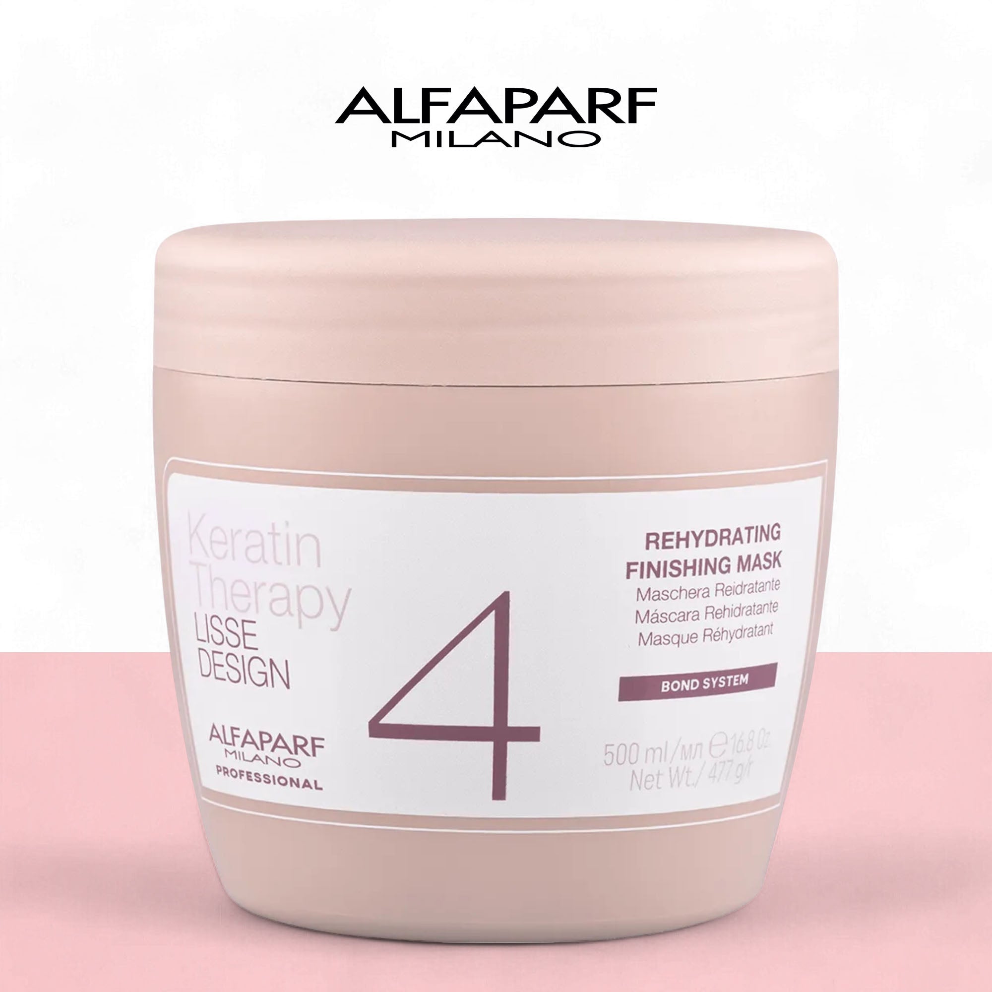 Alfaparf -  Keratin Therapy Lisse Design 4 Rehydrating Finishing Mask 500ml