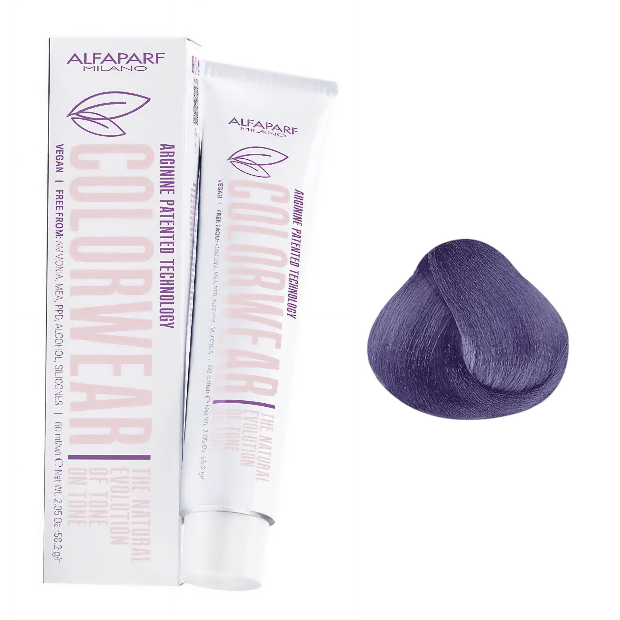 Alfaparf - Color Wear Semi Permanent Hair Colour Ultra Violet Series 60ml