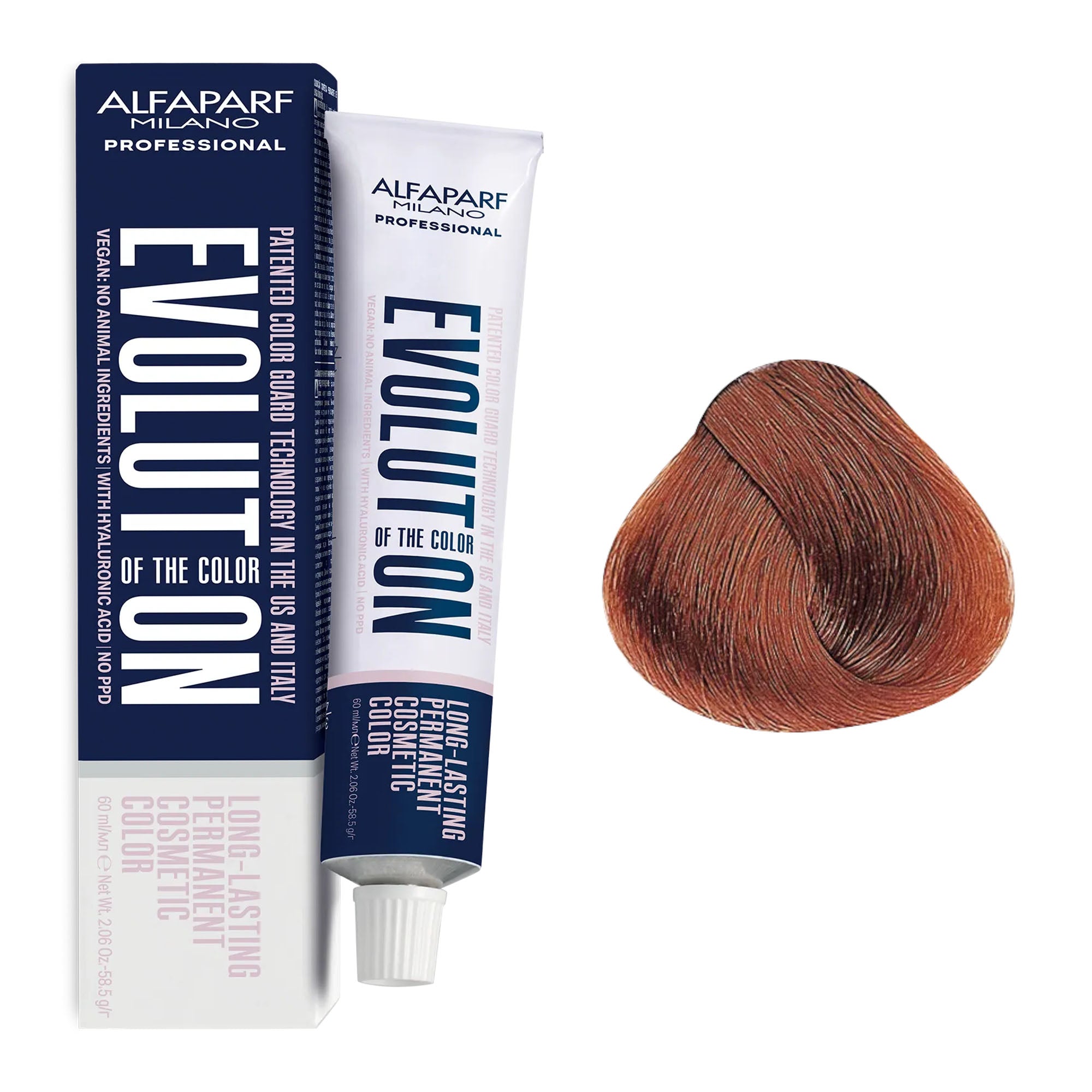 Alfaparf - Evolution of the Colour Permanent Hair Colour Copper Series 60ml