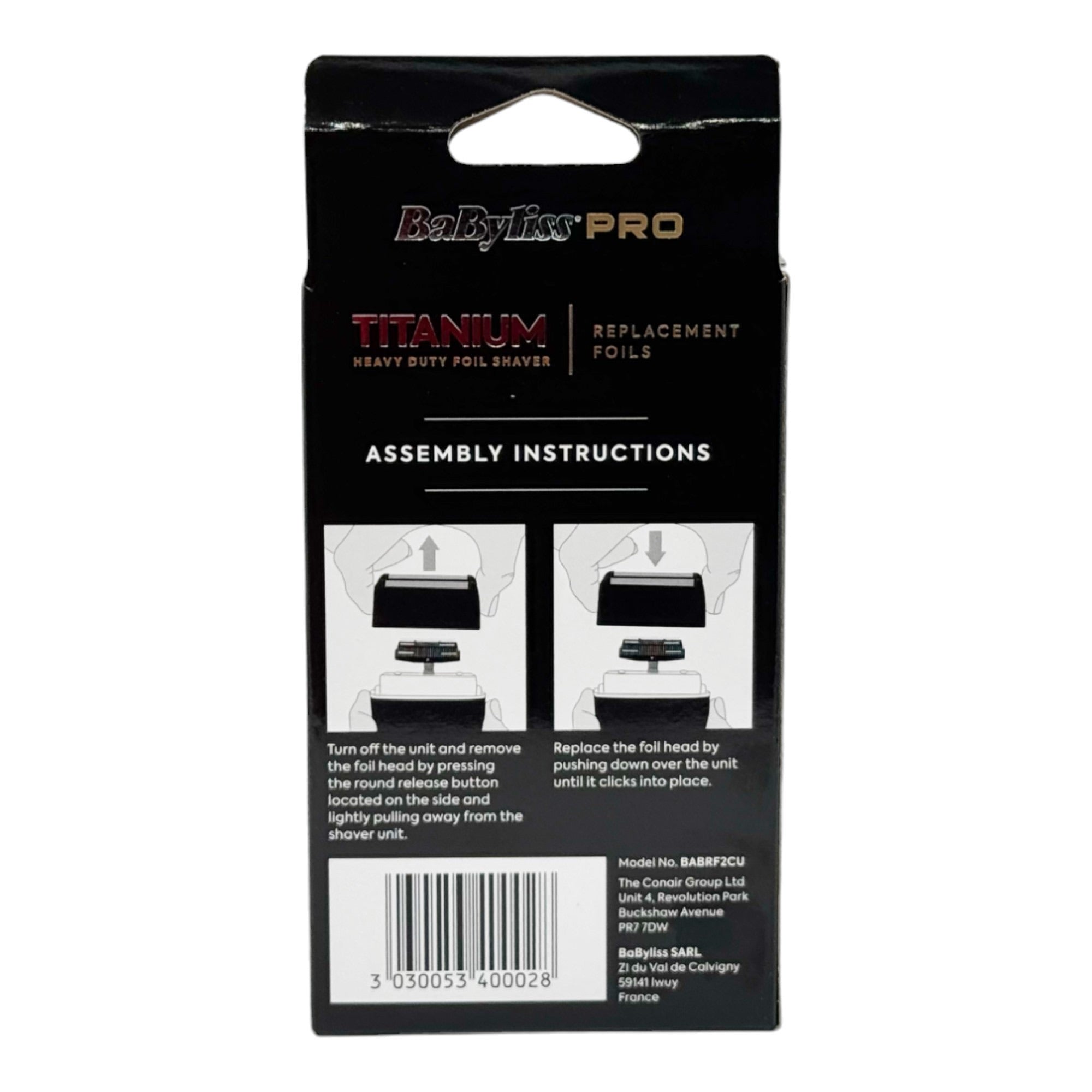 Babyliss Pro - Titanium Replacement Foils