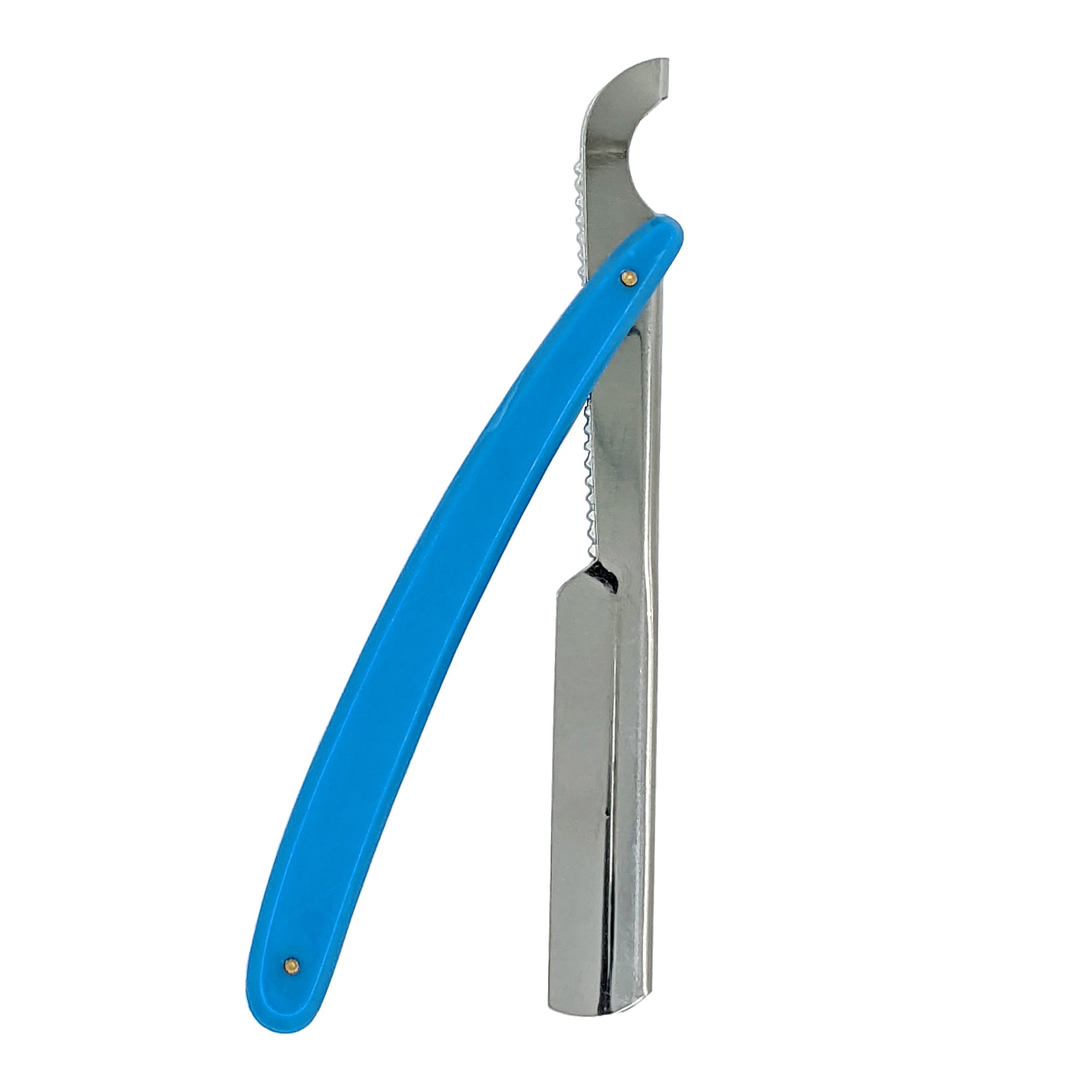 Ali Biyikli - Cut Throat Straight Razor Barber Style Blue 22cm