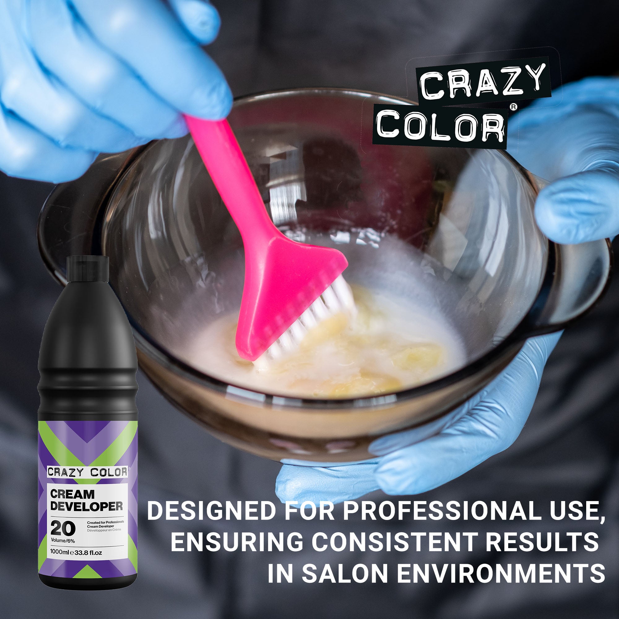 Crazy Color - Cream Developer 6% 20vol 1000ml