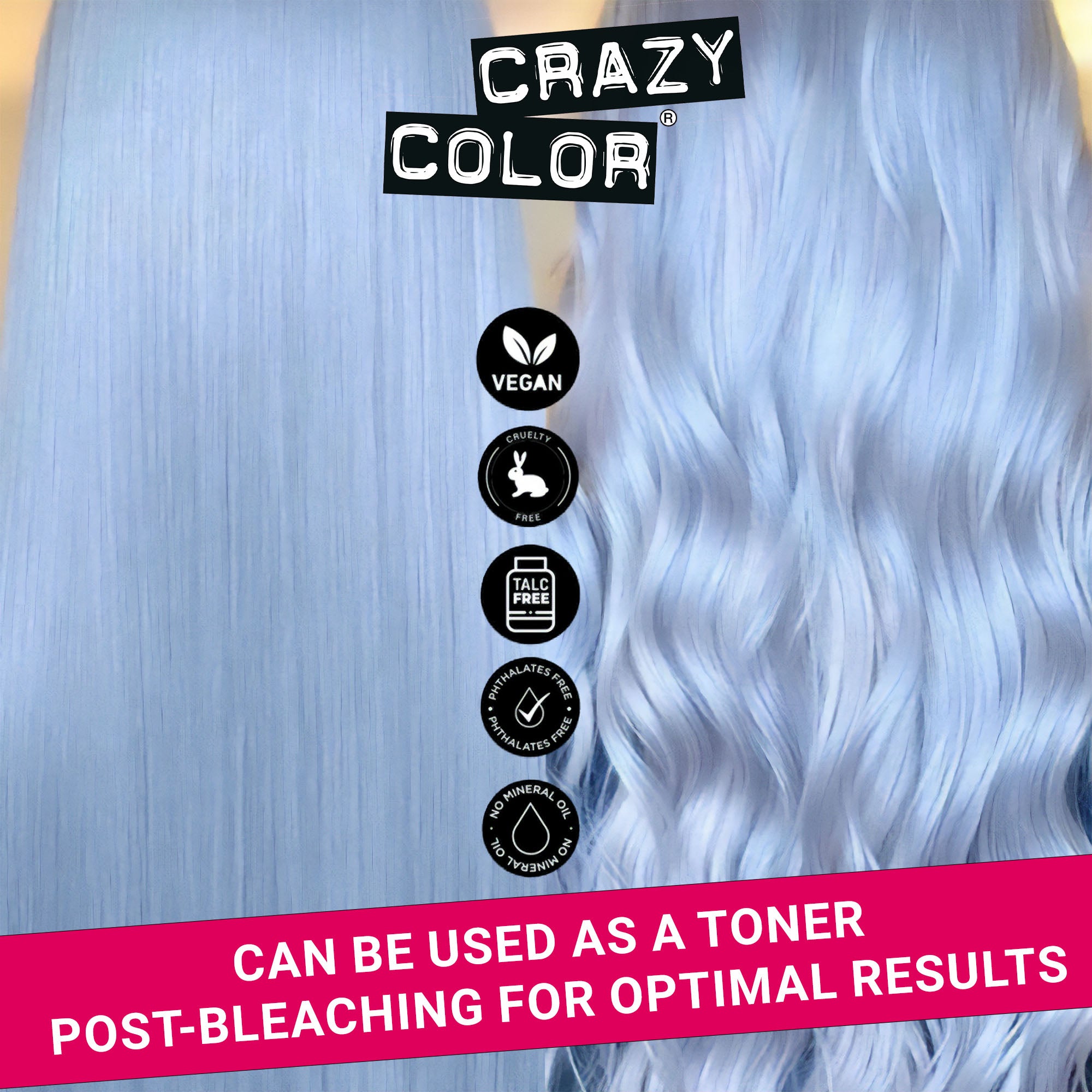 Crazy Color - Ultra Violet Anti Yellow Shampoo 1000ml