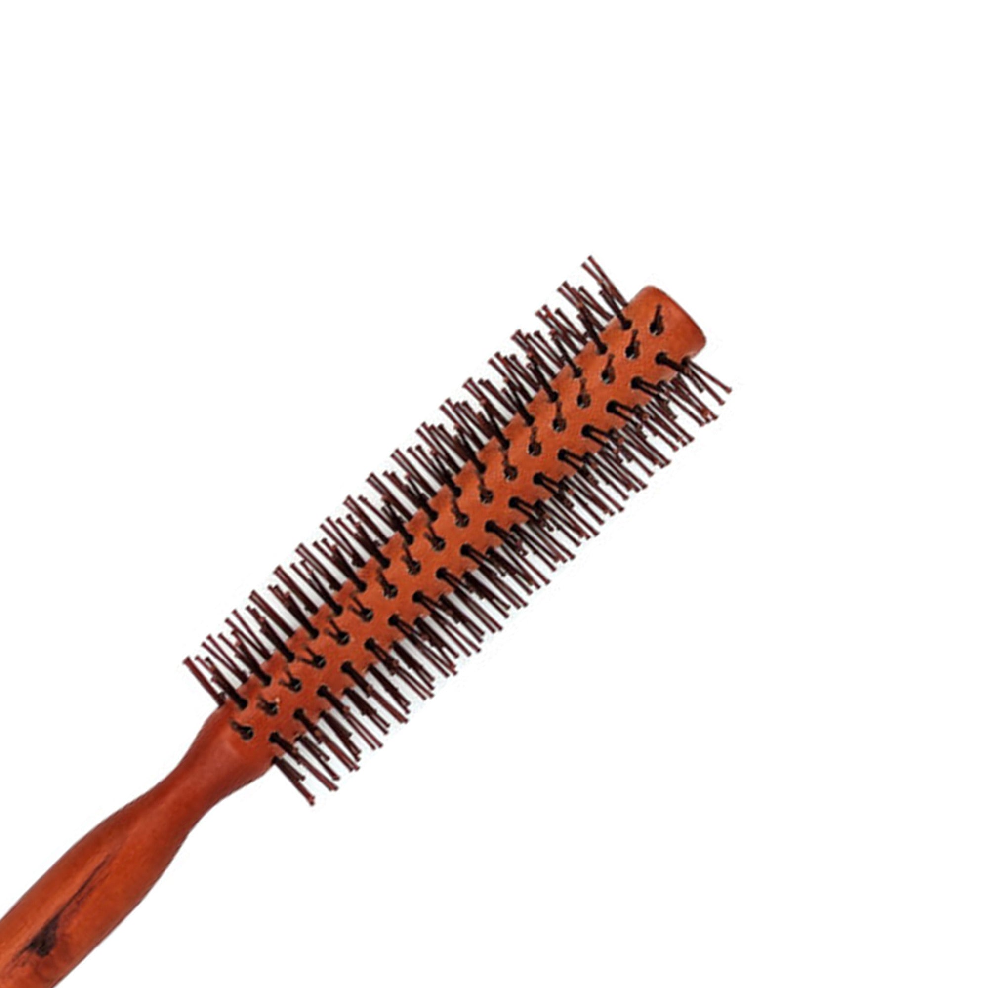 Eson - Round Hair Brush Wooden Pointed Tail Handle 23x4cm