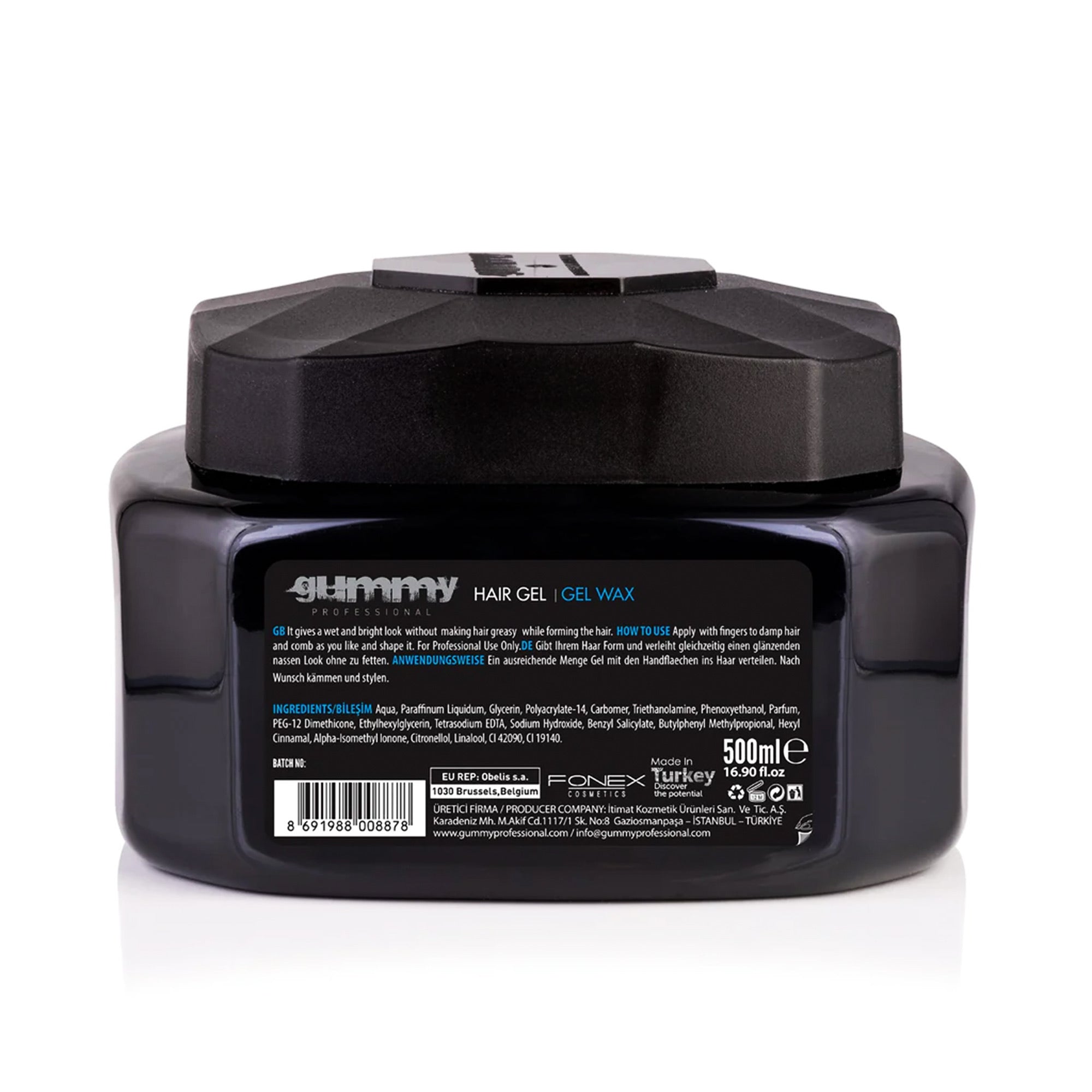 Gummy - Hair Gel Extreme Look Gel Wax 500ml