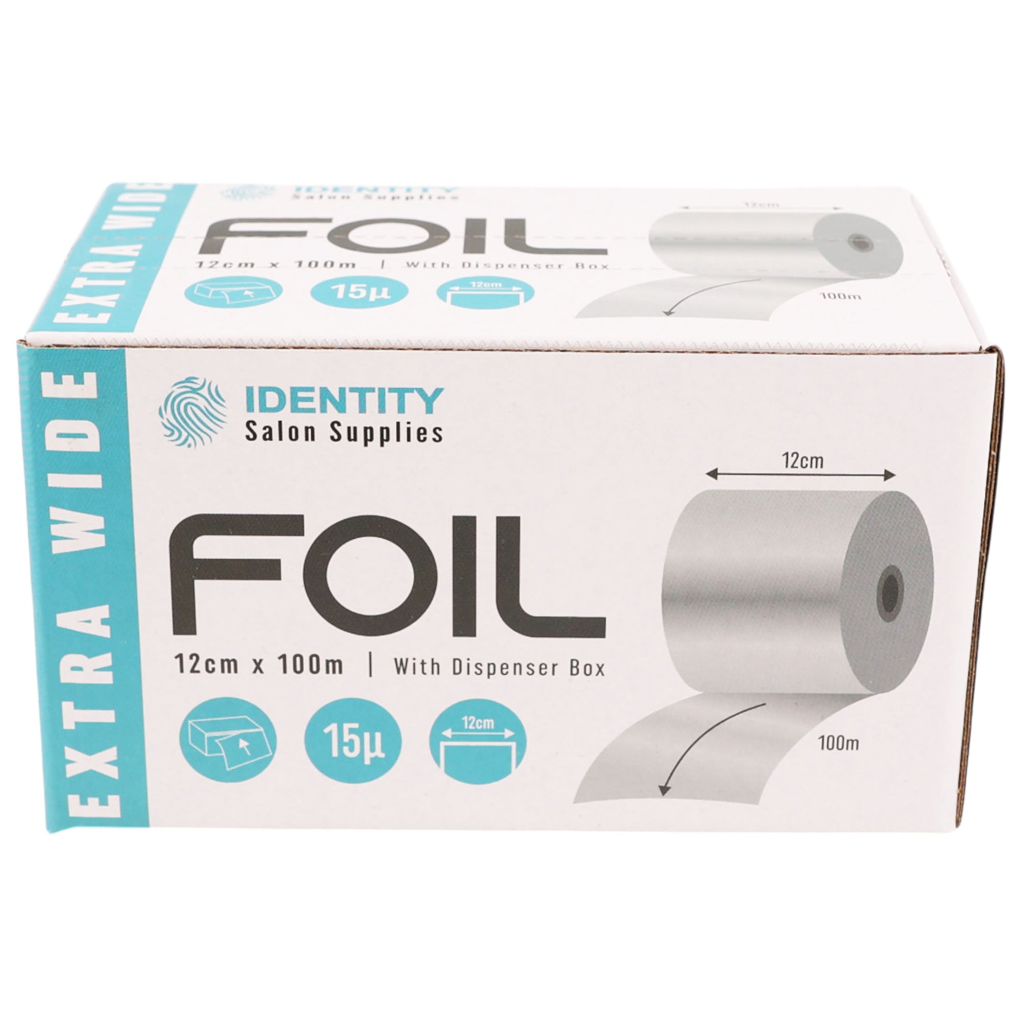 Identity - Extra Wide Foil Silver 120mm