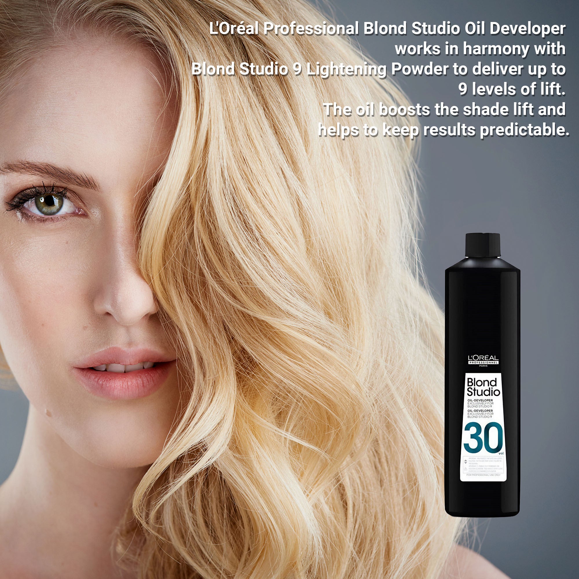 Loreal Professionnel - Blond Studio 9 Oil-Developer 9% 30 Vol. 1000ml